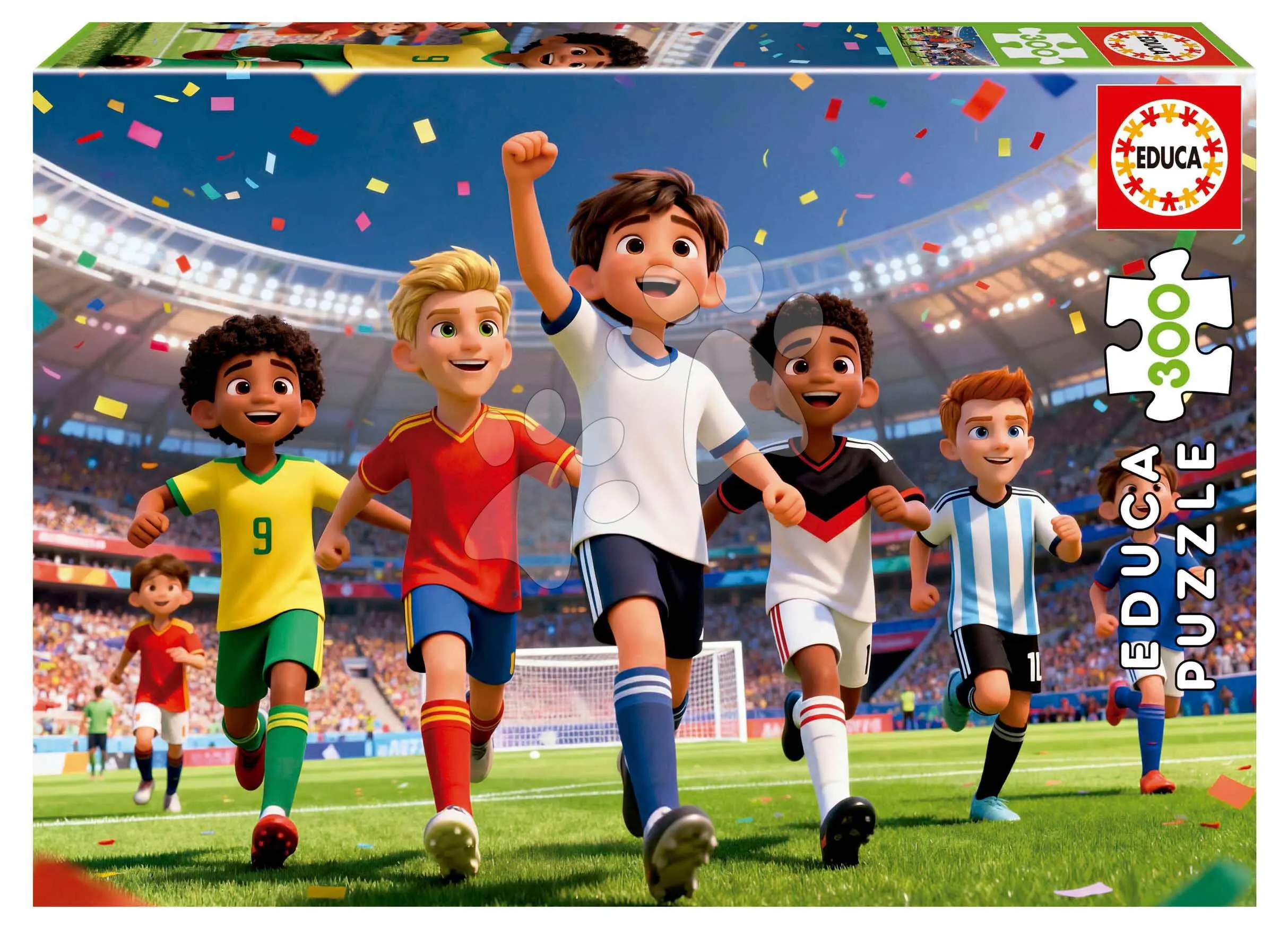 Puzzle Soccer World Educa 300 dílků od 8 let