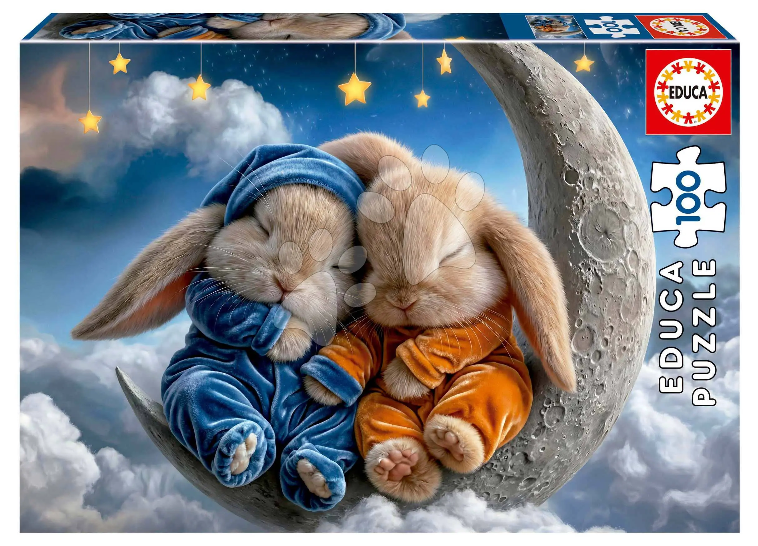 Puzzle Bunny Dreams Educa 100 dílků od 6 let