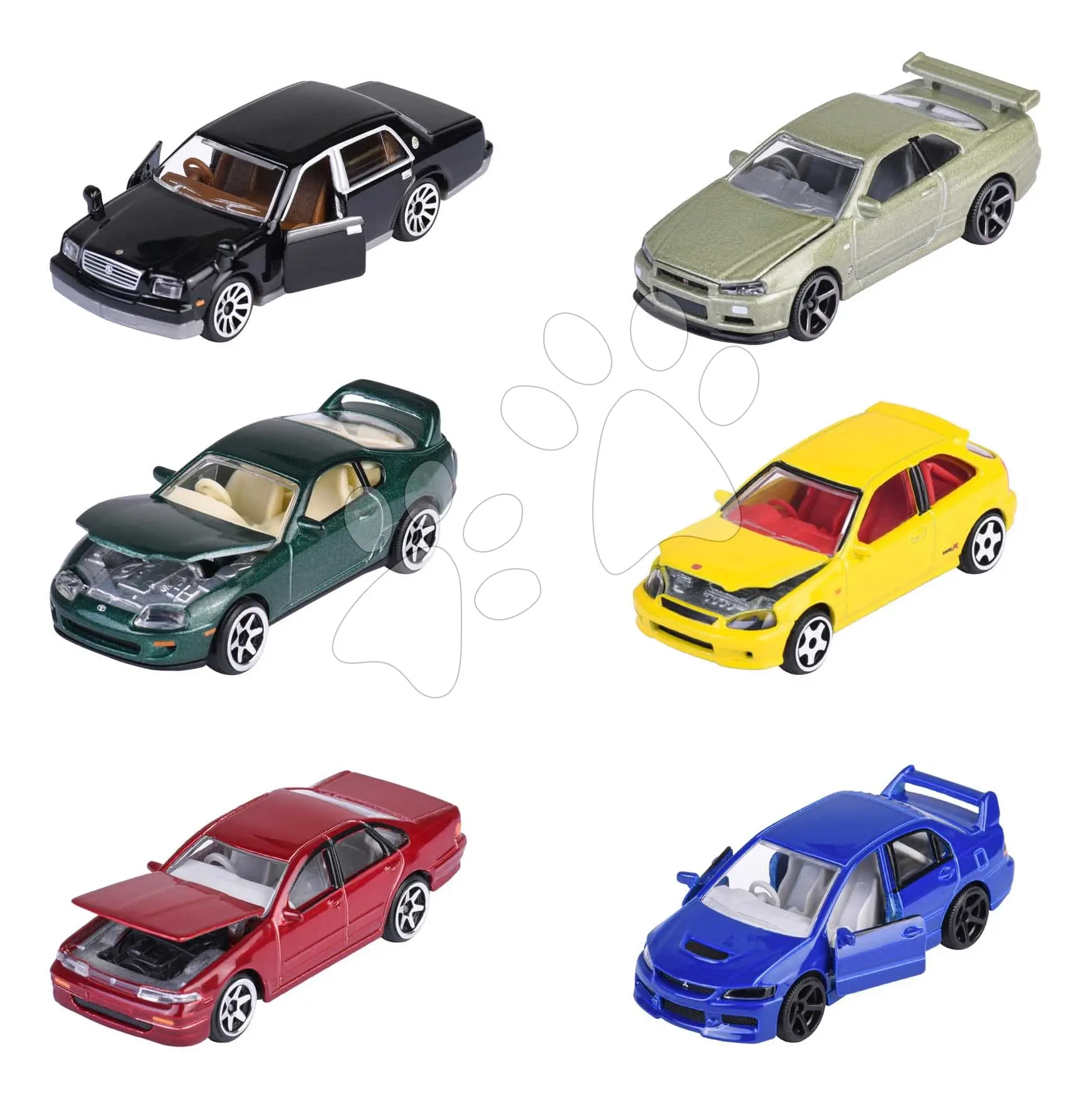 Majorette Japan Series Autíčko Premium, 6 druhů