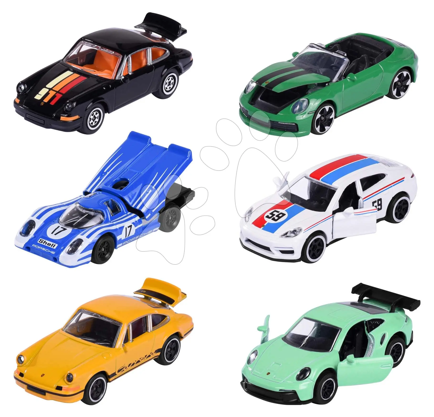 Autíčko Porsche Motorsport Premium, 6 druhů