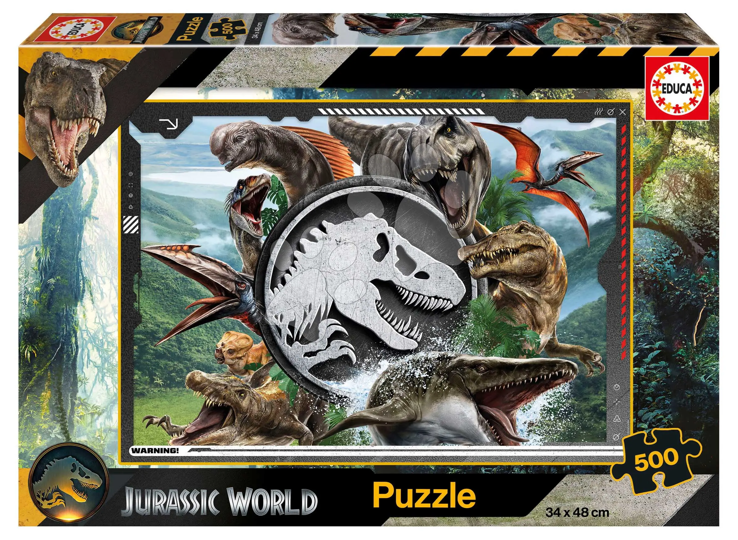 Puzzle Jurský svět 500 dílků