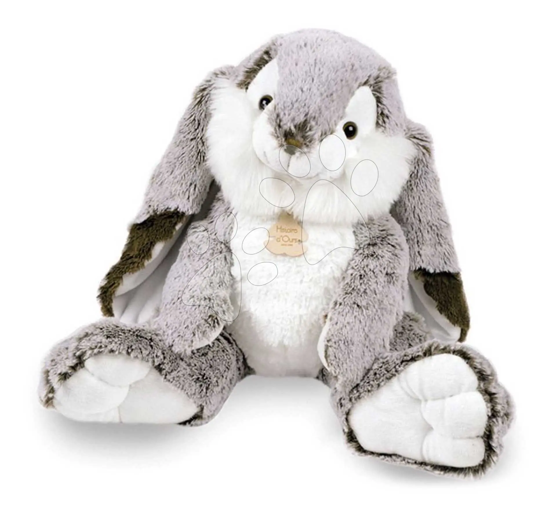 Plyšový zajíček Bunny Marius Histoire d’ Ours v dárkovém balení šedý 30 cm od 0 měsíců