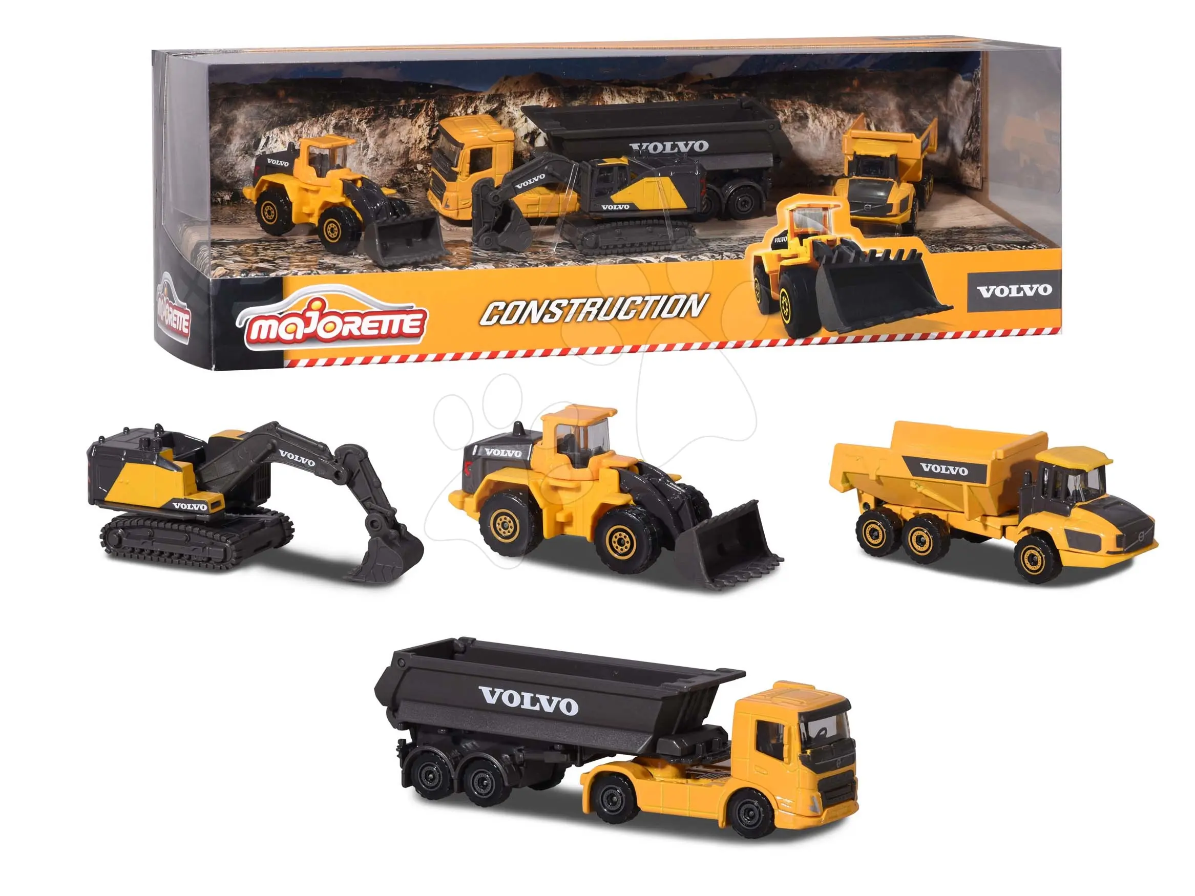 Majorette Volvo Edice Dárková sada 4 ks