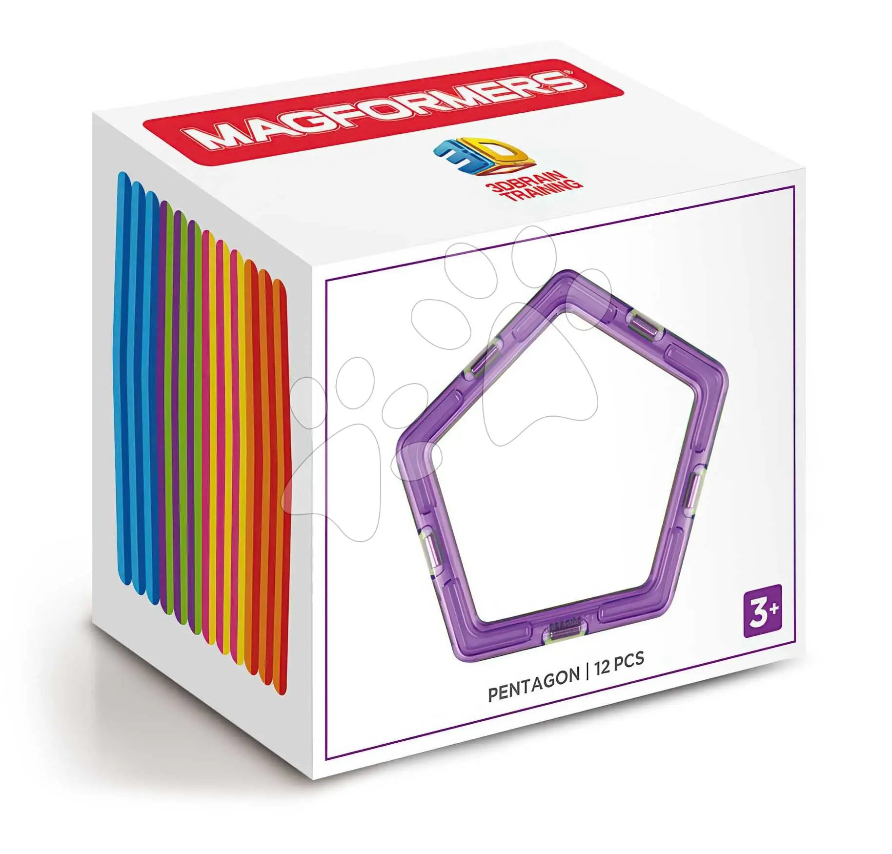 Rozšíření k magnetické stavebnici Pětiúhelník Pentagon Set Magformers 12 dílů