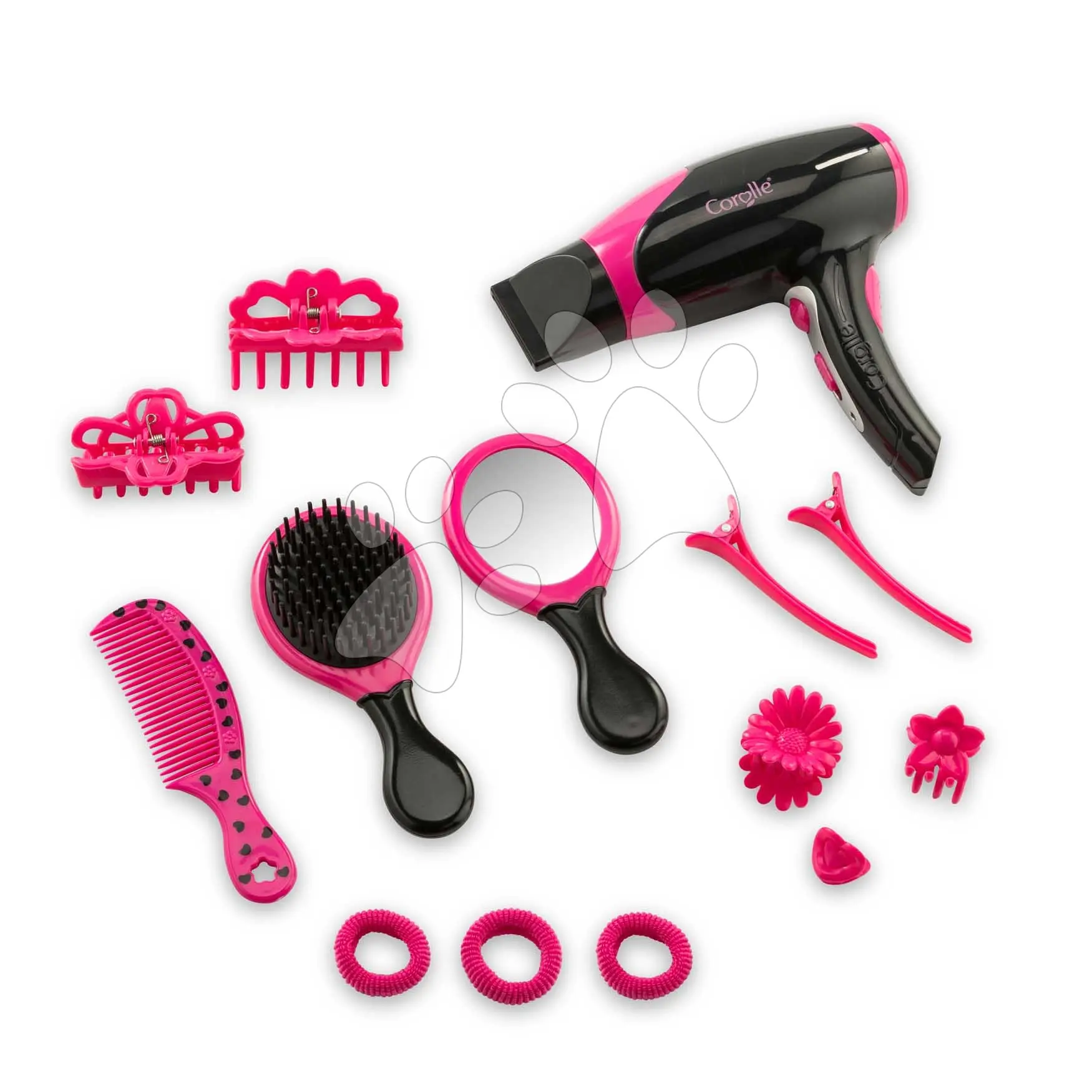 Fén na vlasy pro panenku Ma Corolle Hairstyling Set 14 doplňků pro 36cm panenku