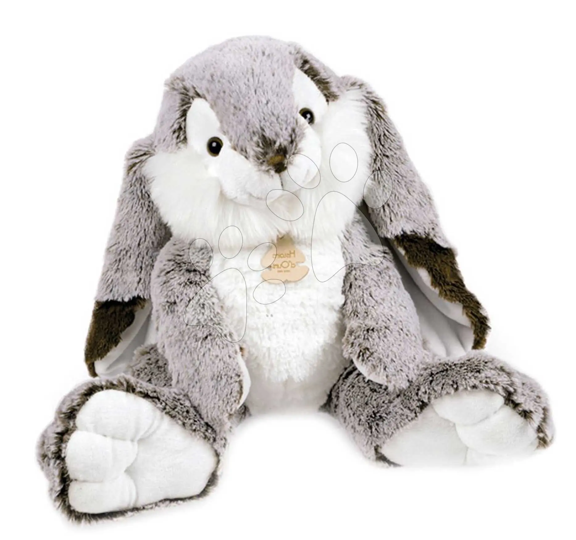 Plyšový zajíček Bunny Marius Histoire d’ Ours v dárkovém balení šedý 40 cm od 0 měsíců