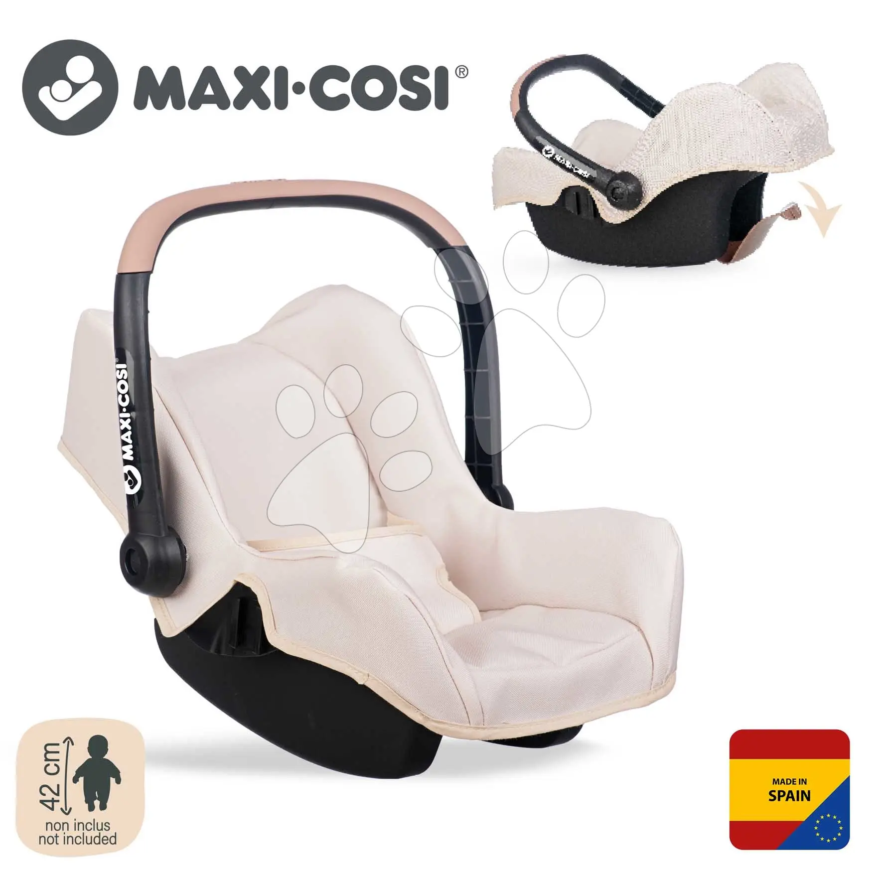 Autosedačka Maxi-Cosi pro panenky béžová