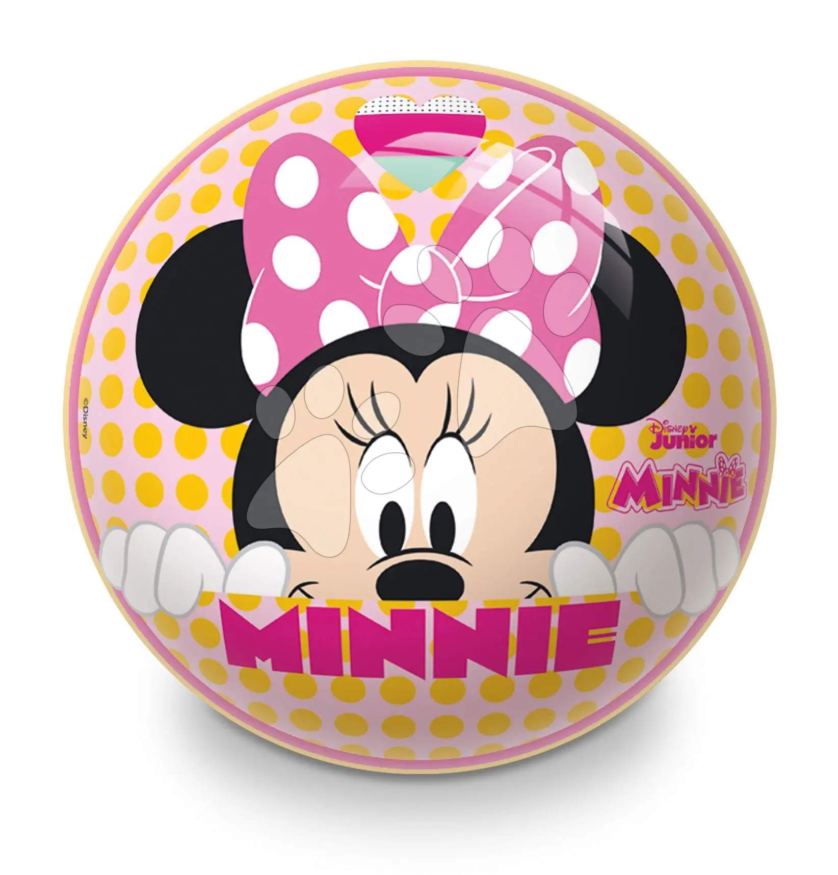 Mondo gumový míč Minnie 6983 růžový