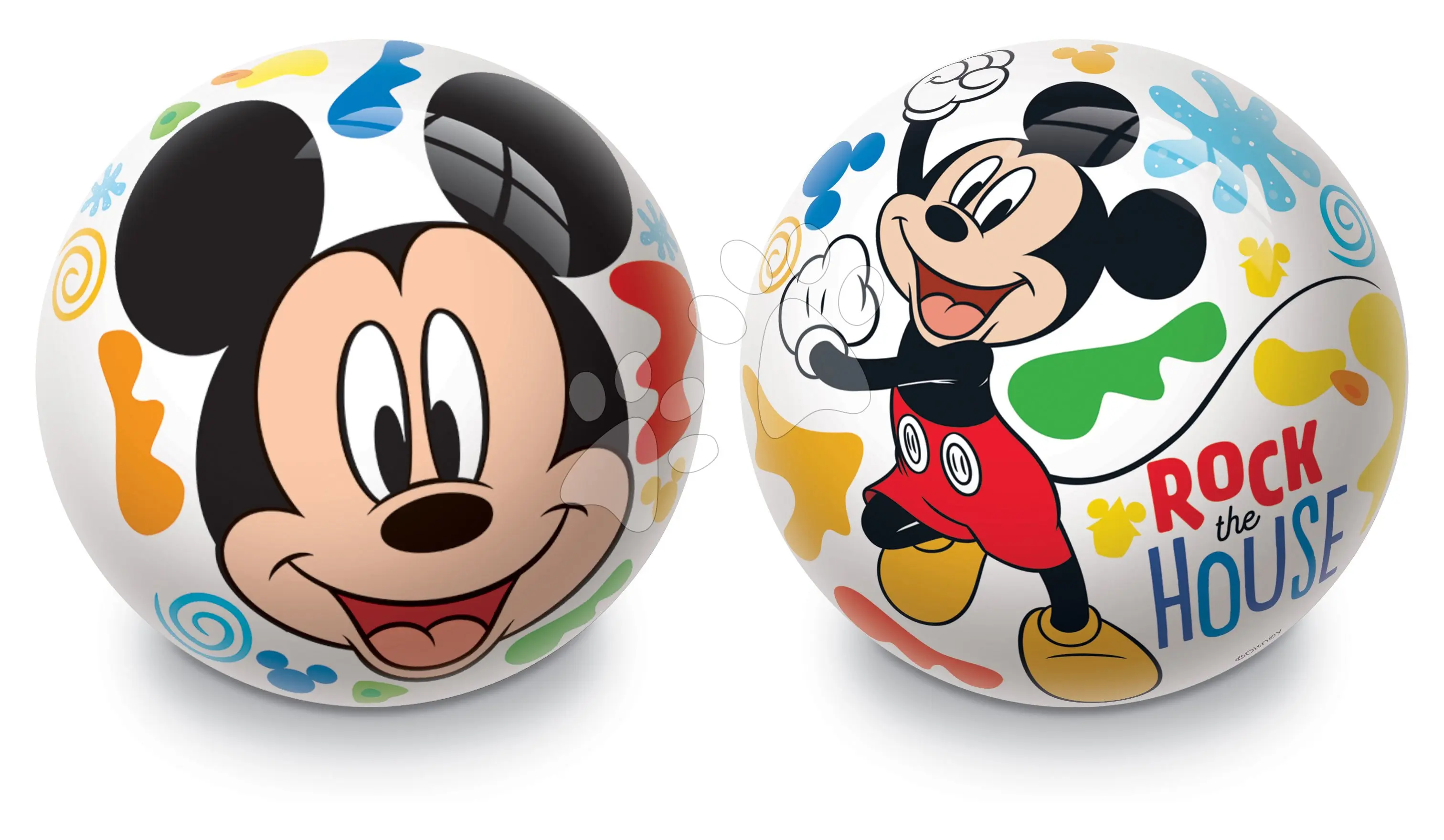 Mondo gumový míč Mickey 5422 červený