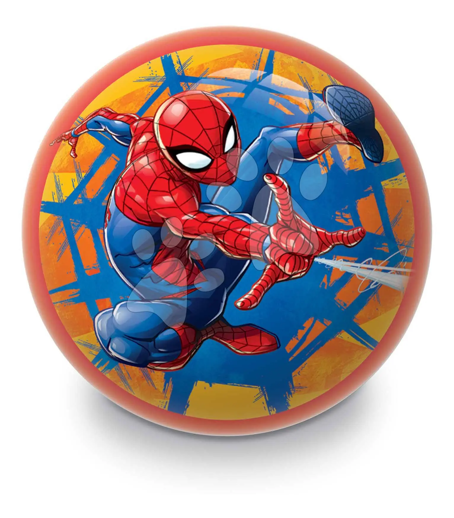Pohádkový míč Spiderman Mondo gumový 23 cm