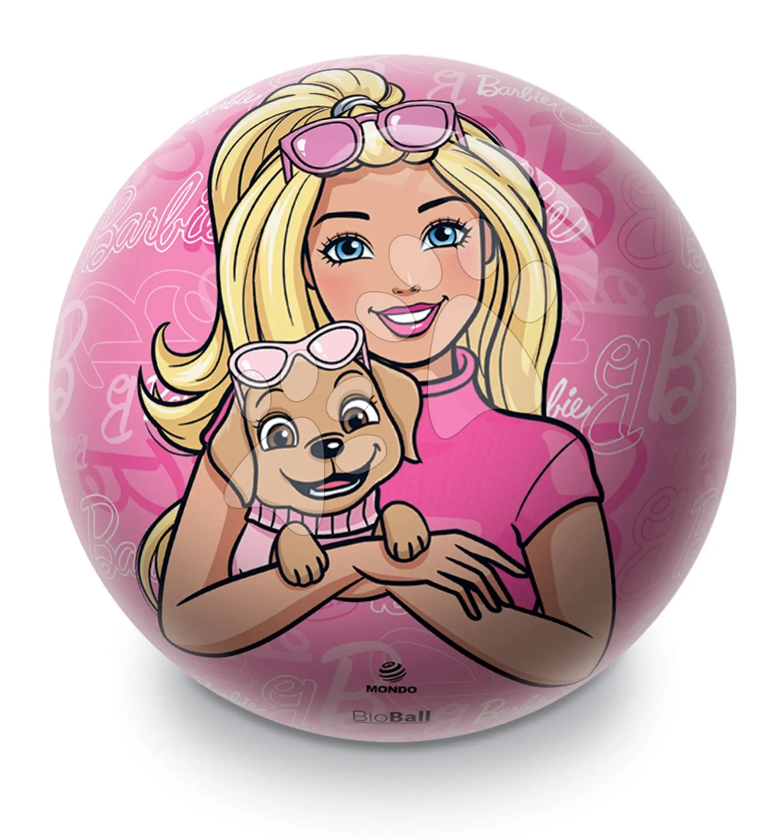 Pohádkový míč Barbie Bioball Mondo gumový 22 cm