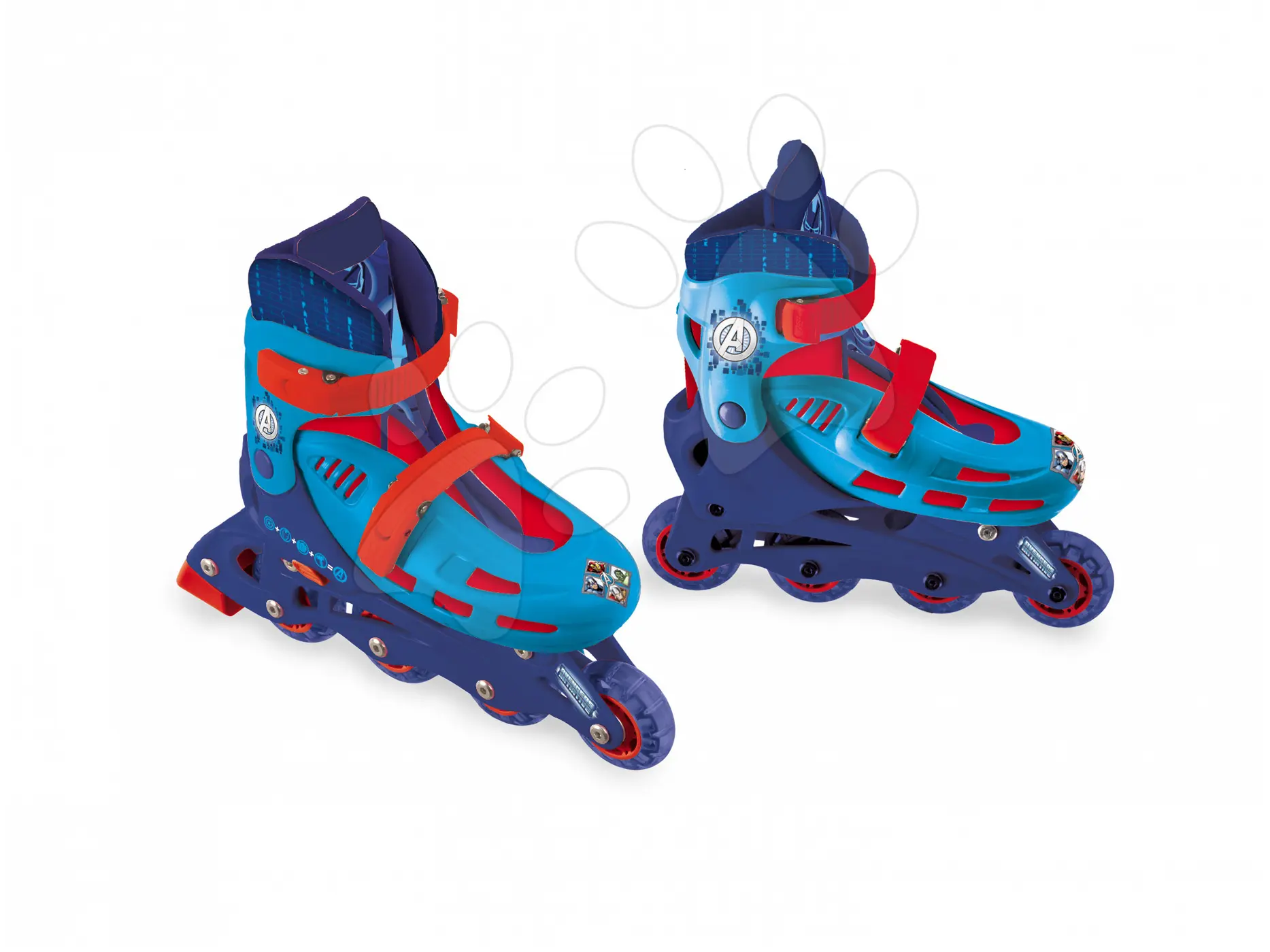 Kolečkové brusle Avengers Mondo inline velikost 33–36, 4kolečkové od 5 let