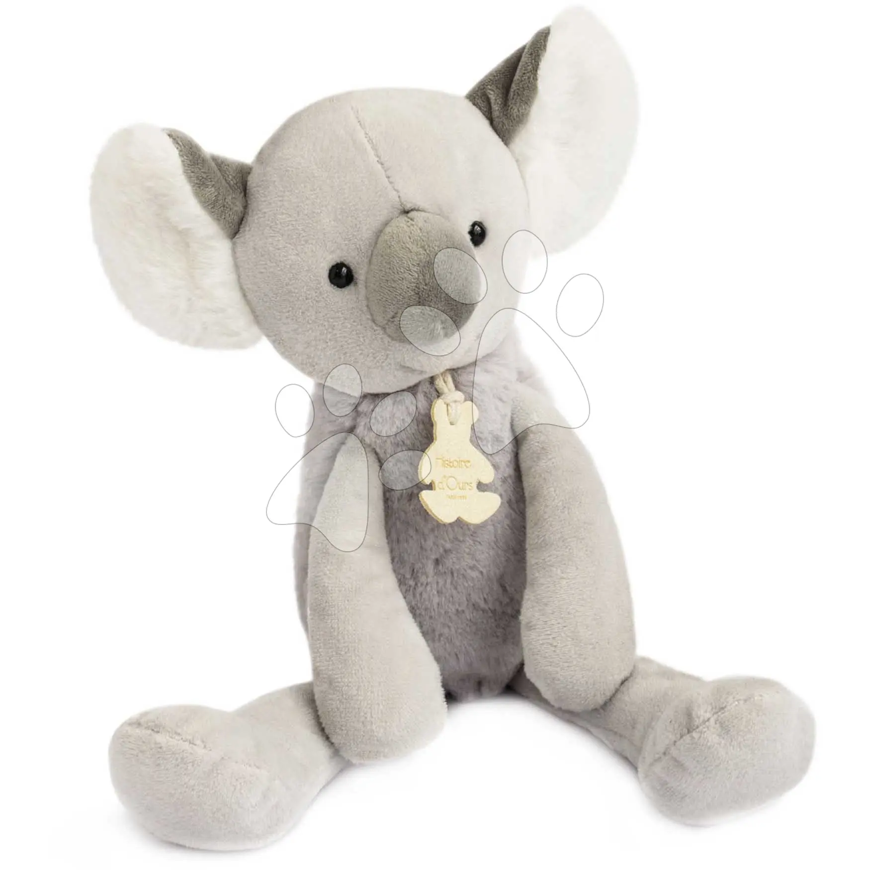 Plyšová koala Sweety Chou Histoire d’ Ours v dárkovém balení šedá 30 cm od 0 měsíců