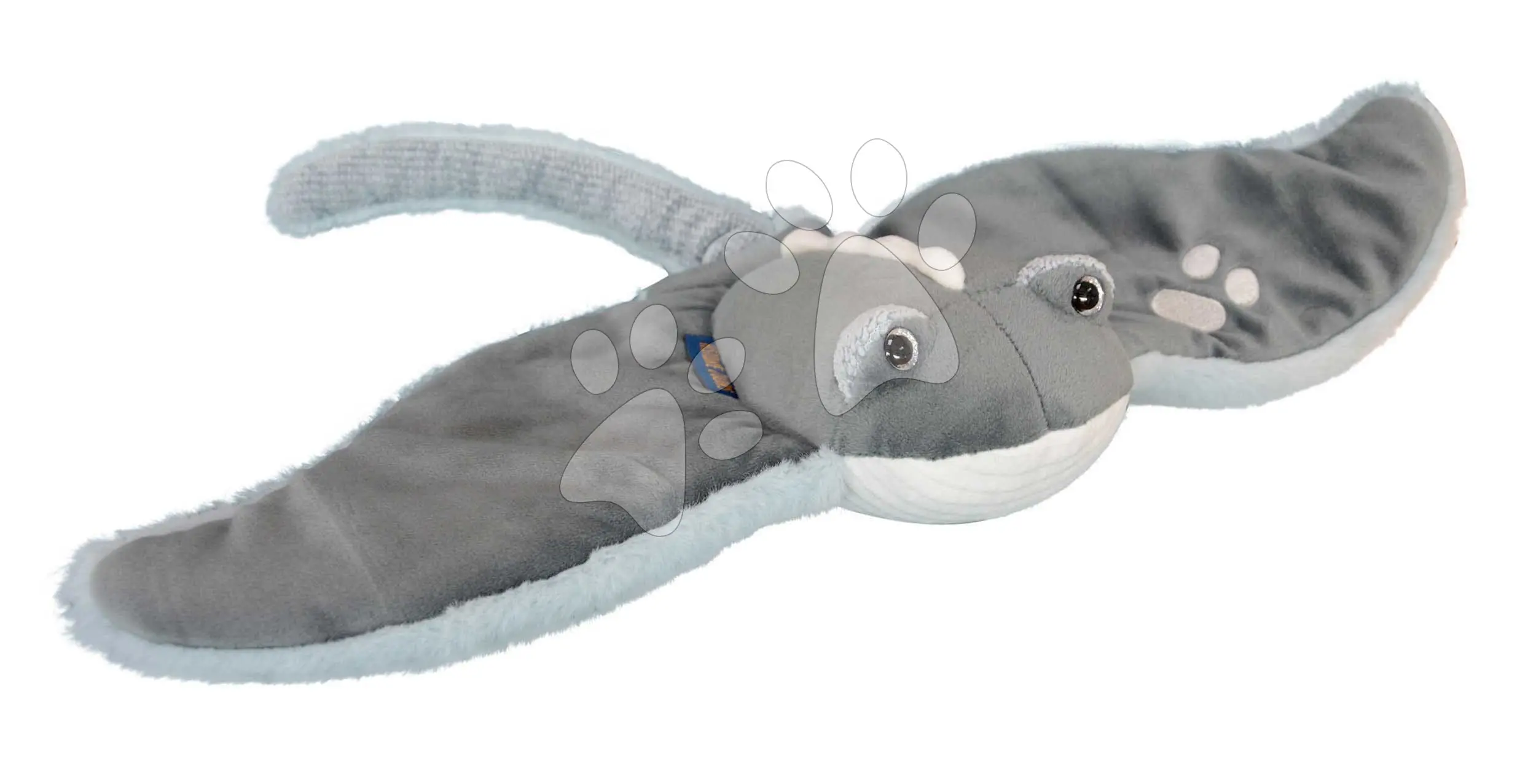 Plyšová manta Manta Ray Marine Treasure Histoire d’ Ours šedá 50*40 cm od 0 měsíců
