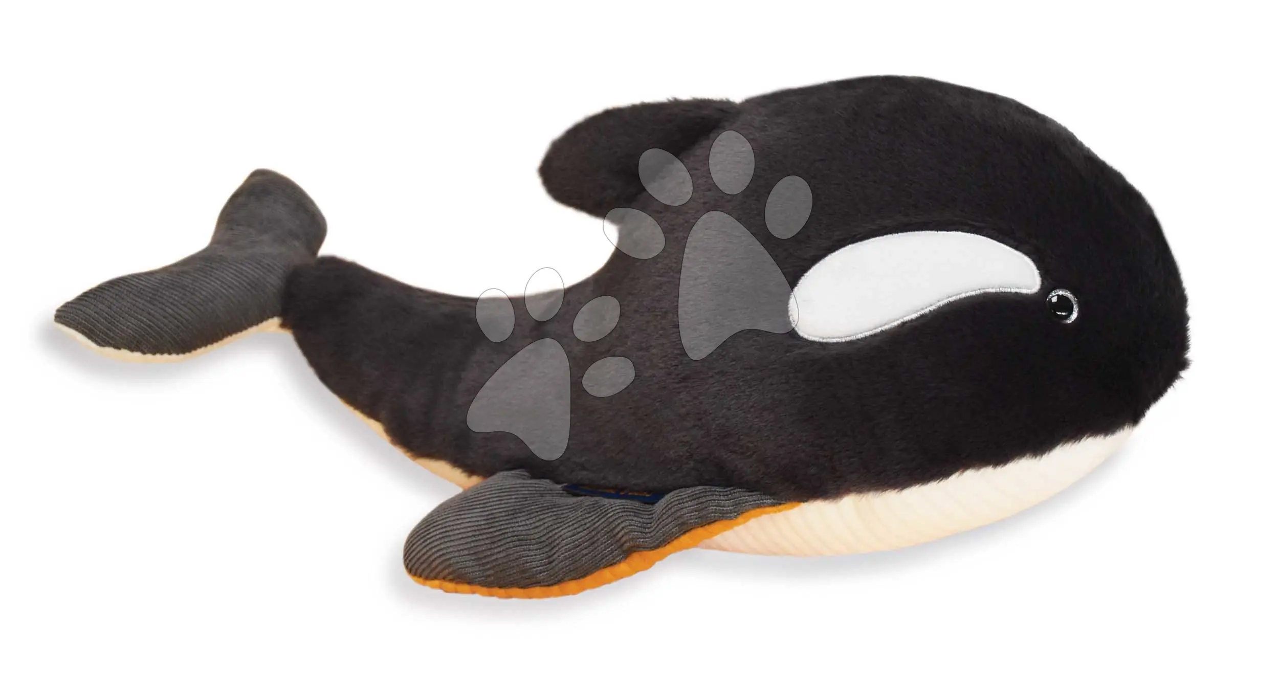 Plyšová kosatka Orca Marine Treasure Histoire d’ Ours hnědá 40 cm od 0 měsíců