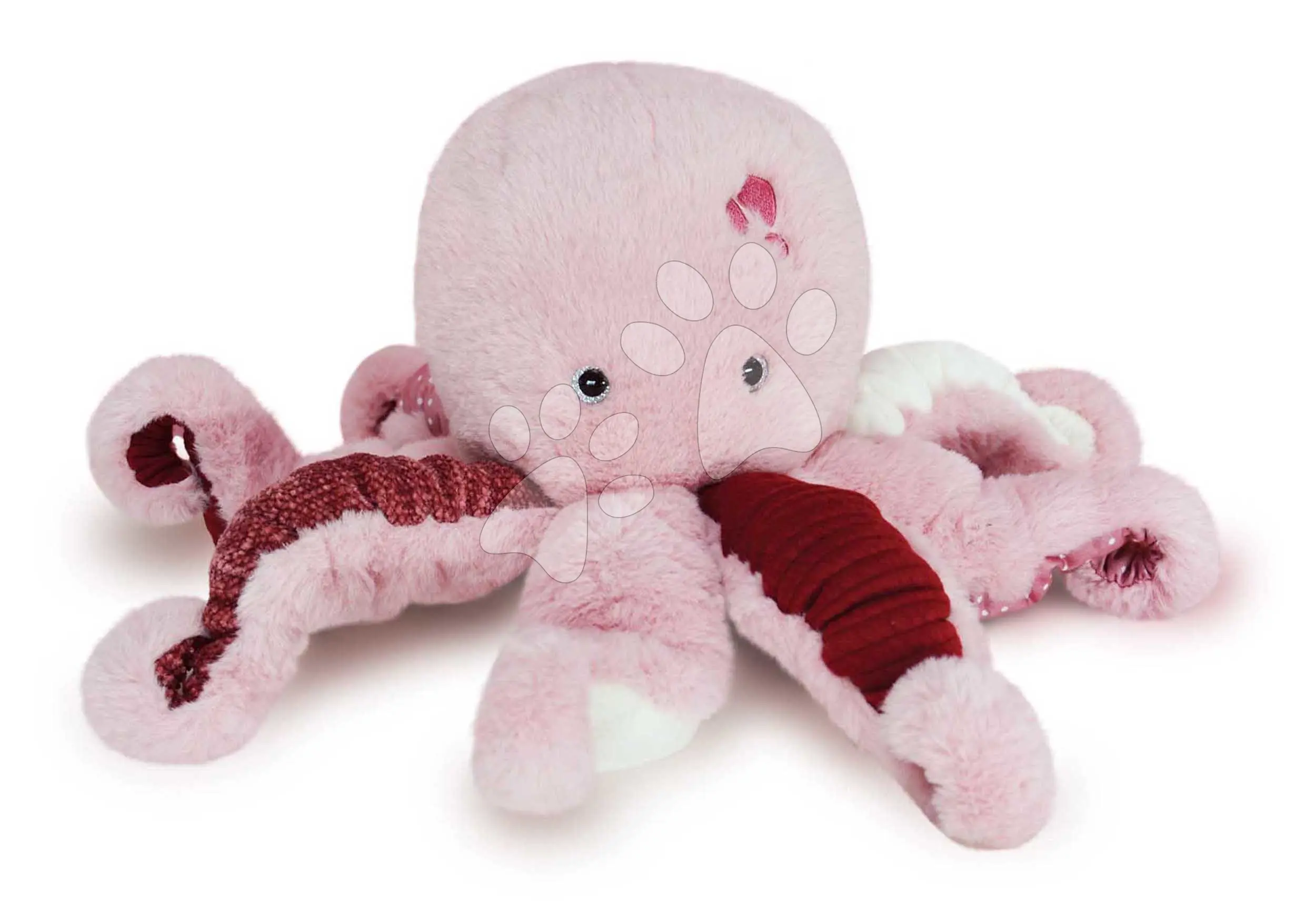 Plyšová chobotnice Pink Octopus Marine Treasure Histoire d’ Ours růžová 40*30 cm od 0 měsíců