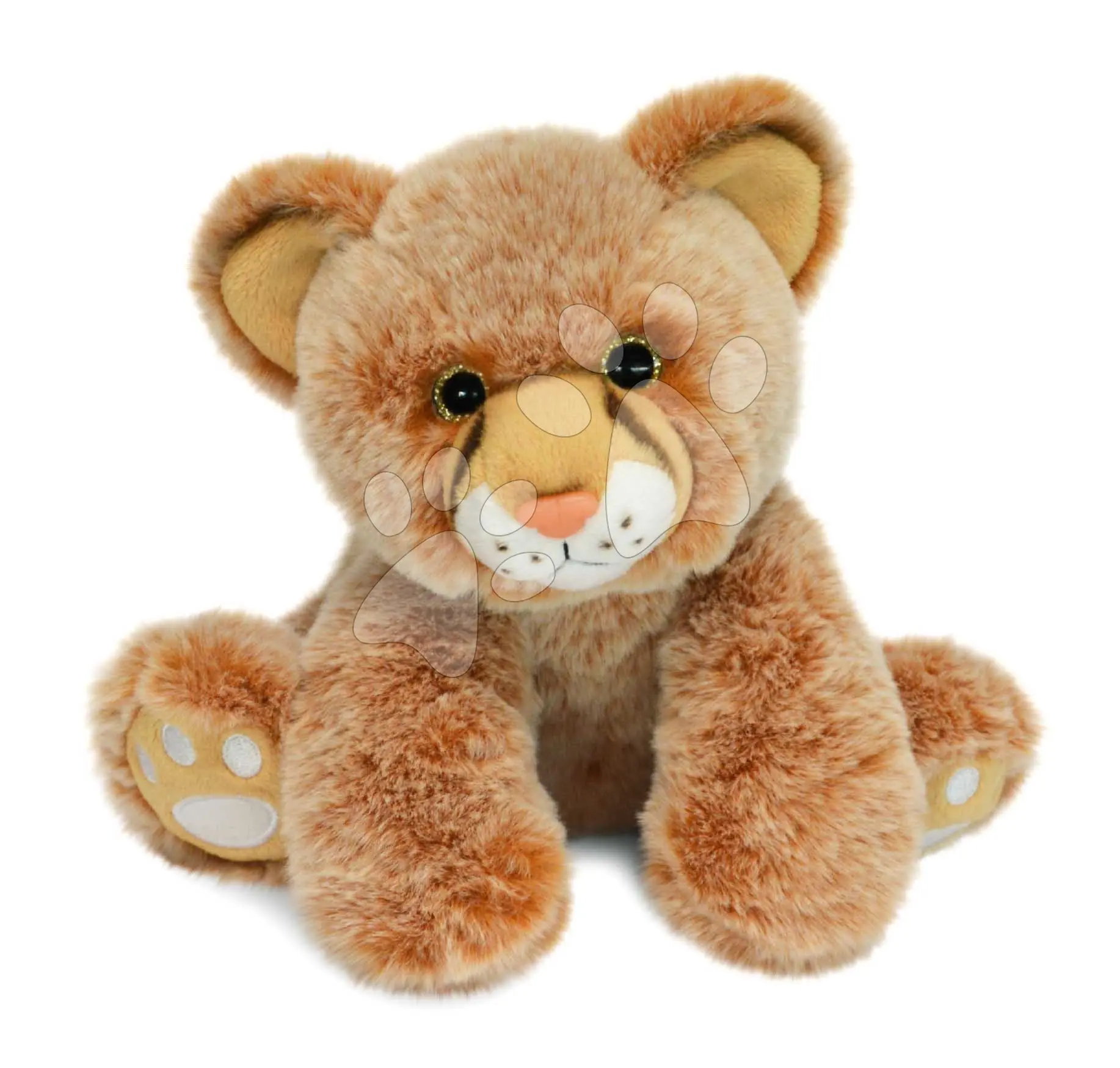 Plyšový lev Baby Lion Histoire d’ Ours v dárkovém balení hnědý 18 cm od 0 měsíců