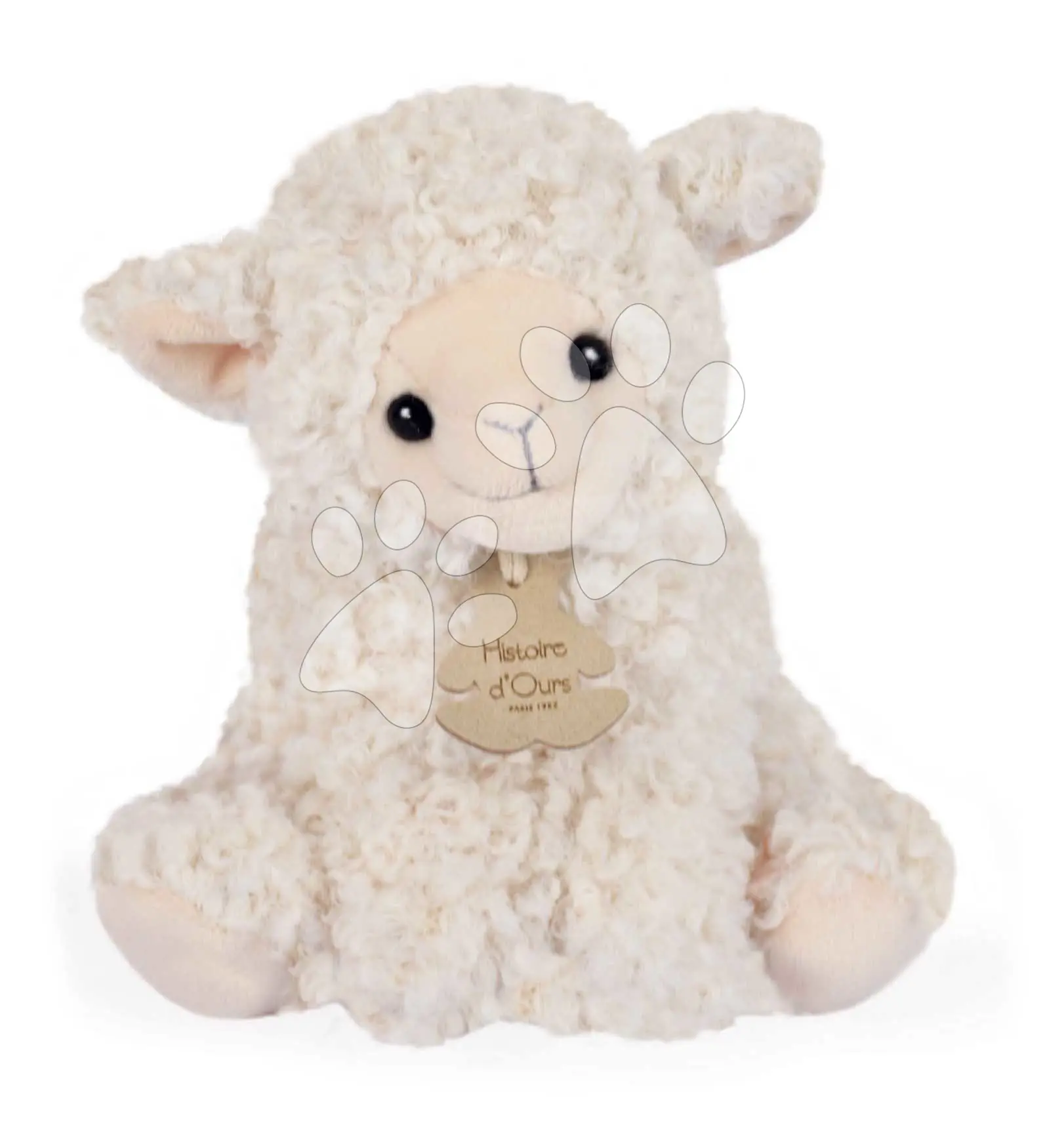 Plyšová ovečka Lamb Vintage À la Campagne Histoire d’ Ours v dárkovém balení béžová 20 cm od 0 měsíců