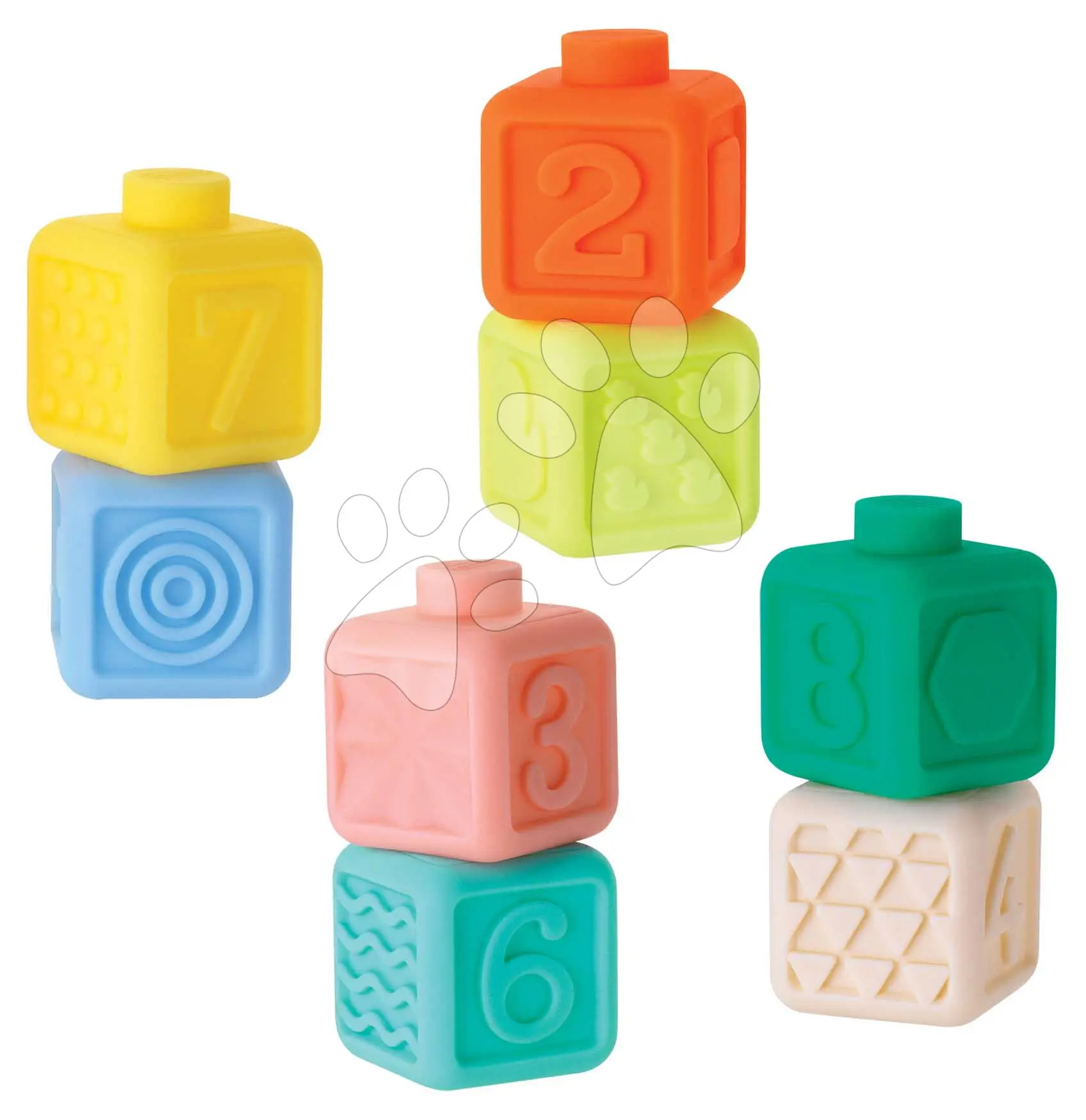 Infantino Kostky Squeeze & Stack 8 ks
