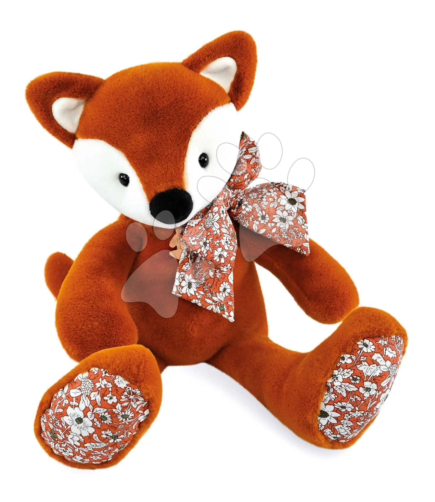 Plyšová liška Fox Copain Calin Histoire d’ Ours oranžová 40 cm od 0 měsíců