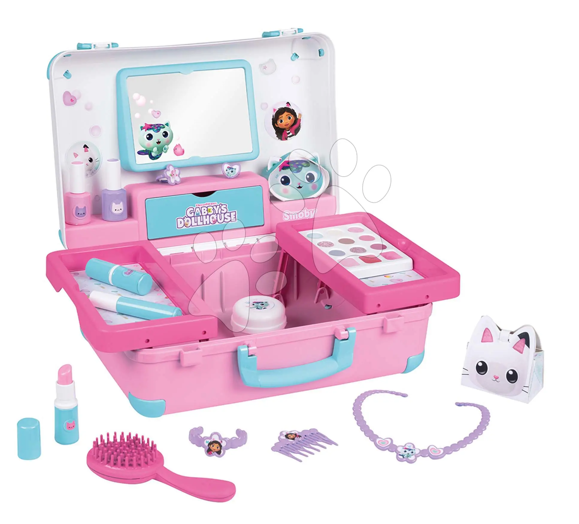 Smoby Gabby's Dollhouse Kosmetický kufřík s příslušenstvím