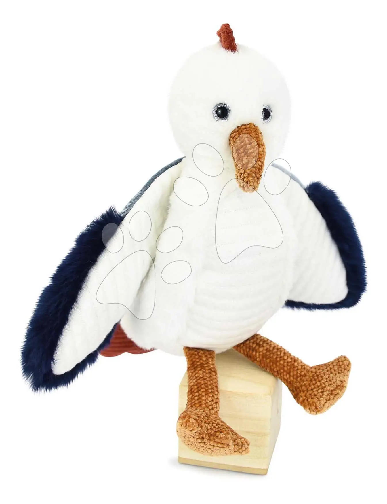 Plyšový racek Seagull Marine Treasure Histoire d’ Ours bílá 23 cm od 0 měsíců