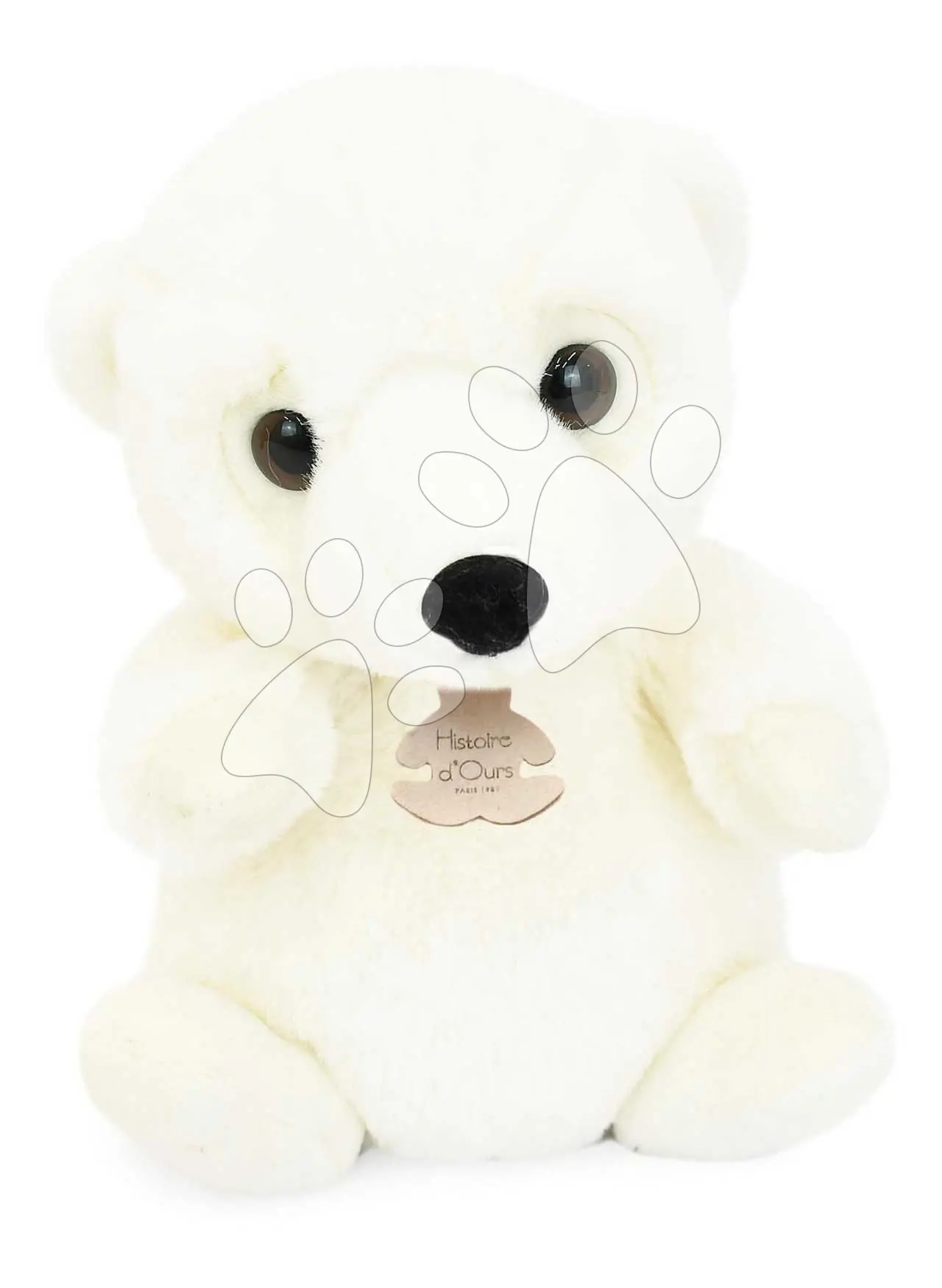 Plyšový medvídek The Little Companions Histoire d’ Ours bílý 20 cm od 0 měsíců