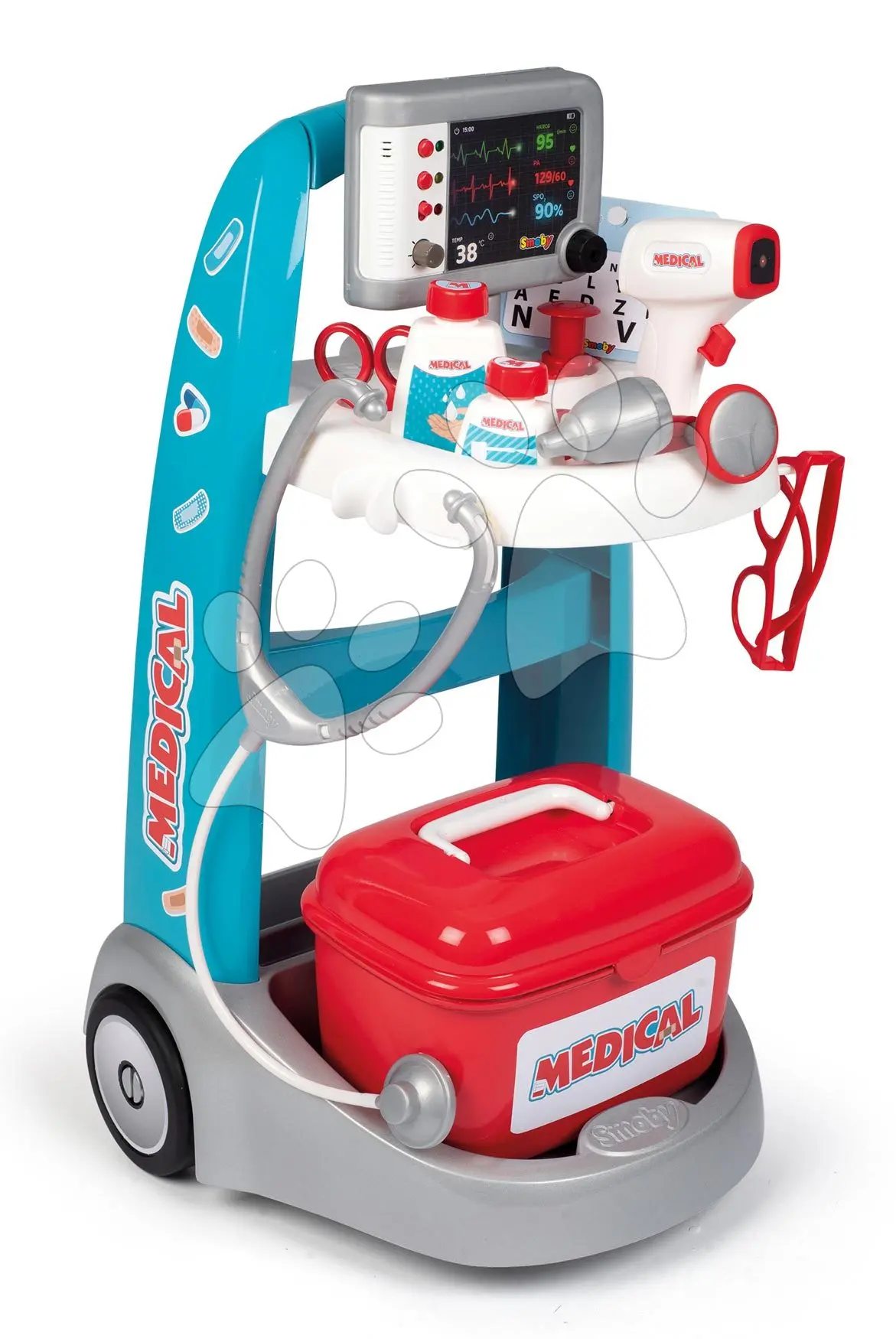 Lékařský elektronický vozík s přísl.