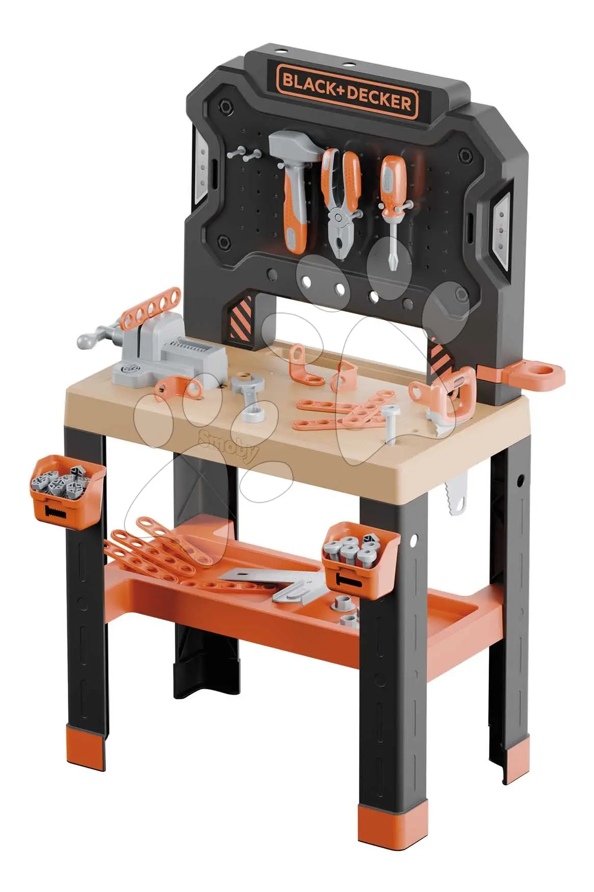Smoby BlackDecker Bricolo Center Workshop + 92 ks příslušenství