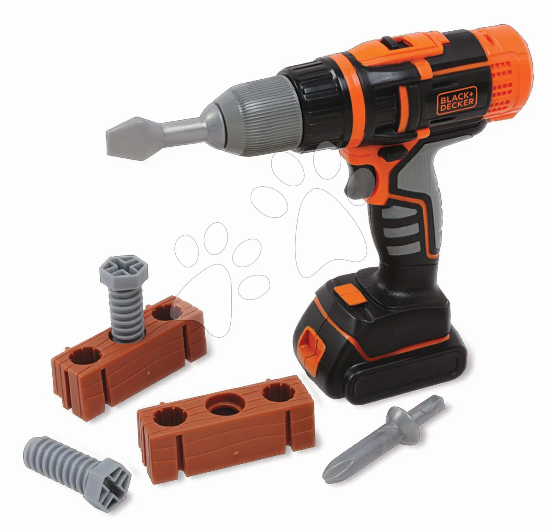 Smoby Black & Decker Mechanická aku vrtačka/šroubovák