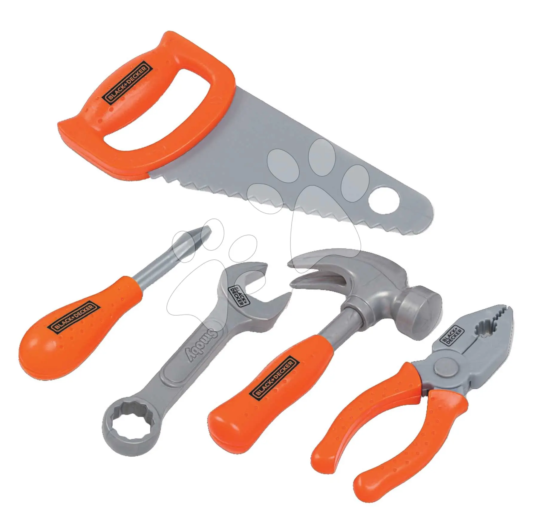 Sada pracovního nářadí Black&Decker Tools Smoby 5 druhů