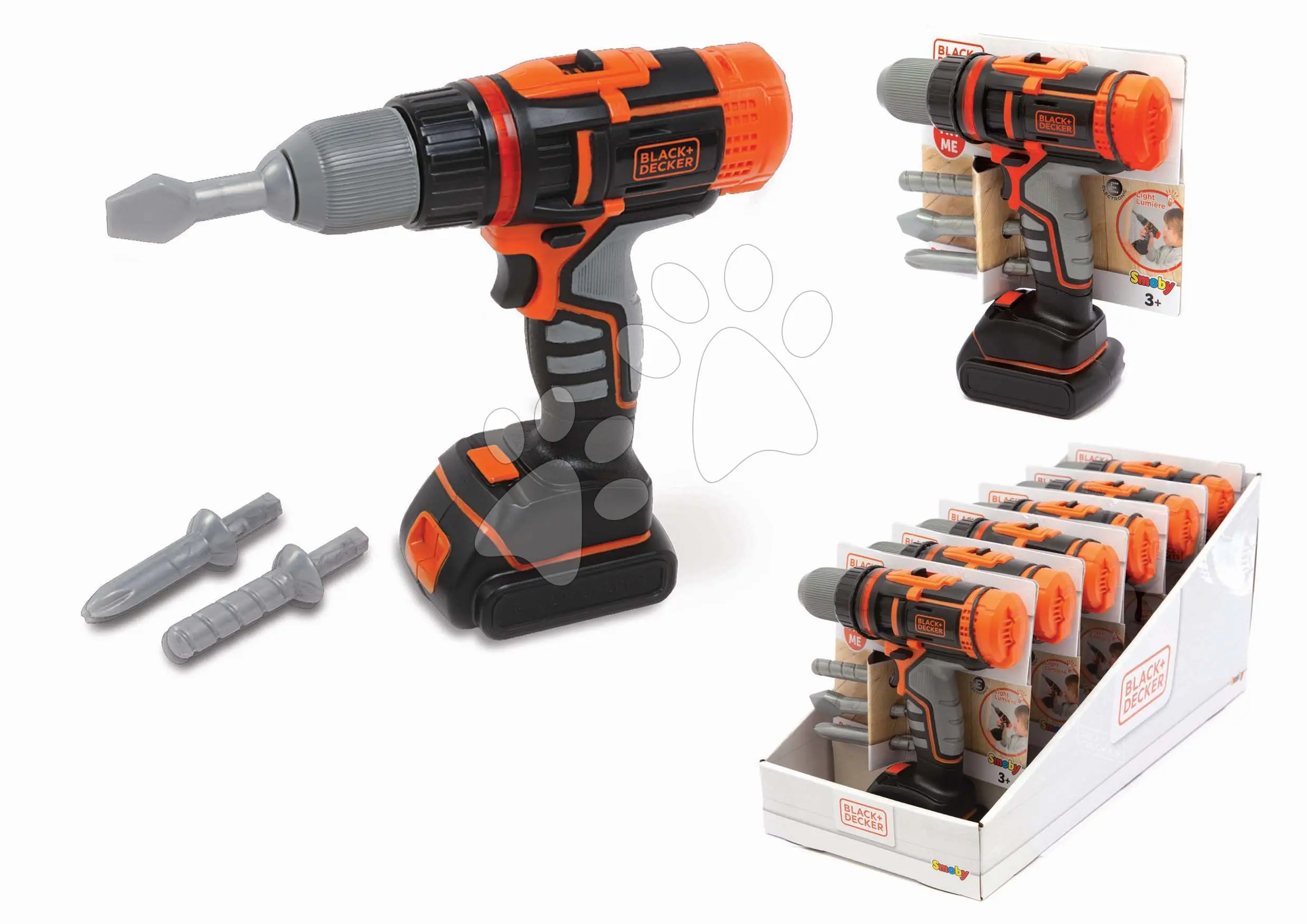 Smoby Black Decker elektronická vrtačka-šroubovák