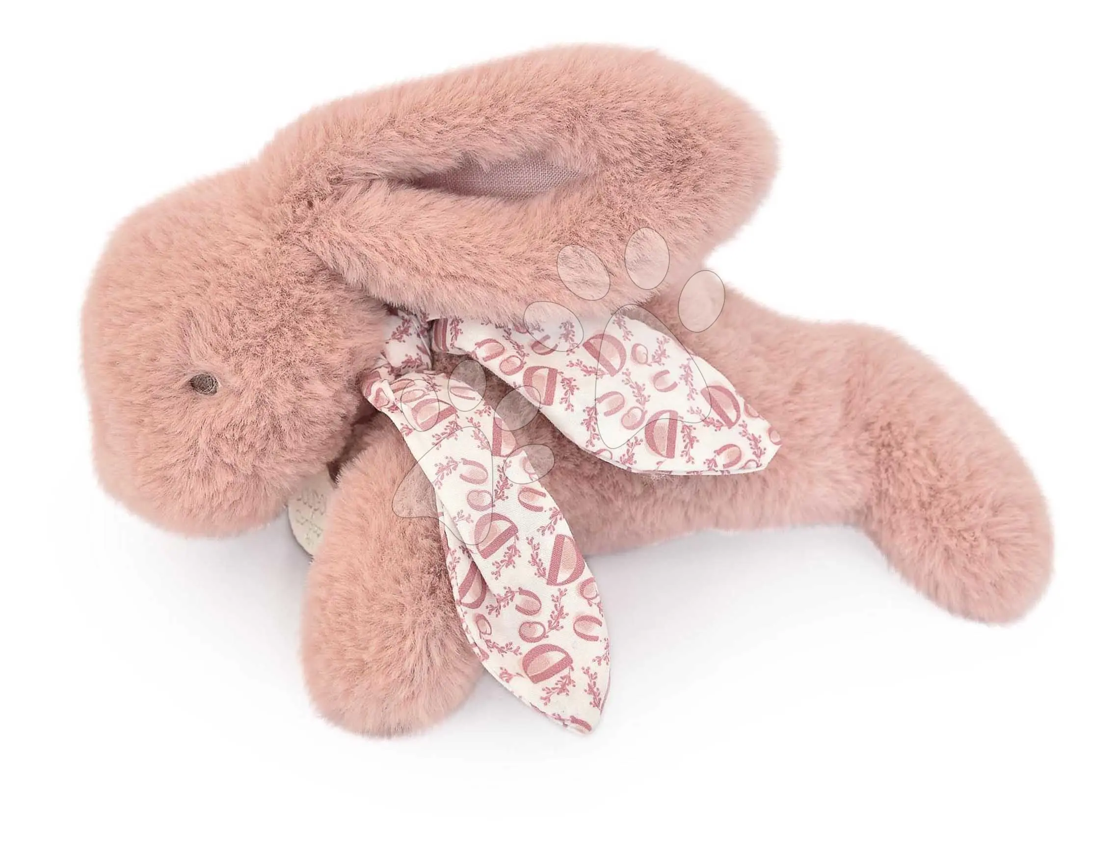 Plyšový zajíček Bunny Pink Doudou et Compagnie růžový 25 cm od 0 měsíců