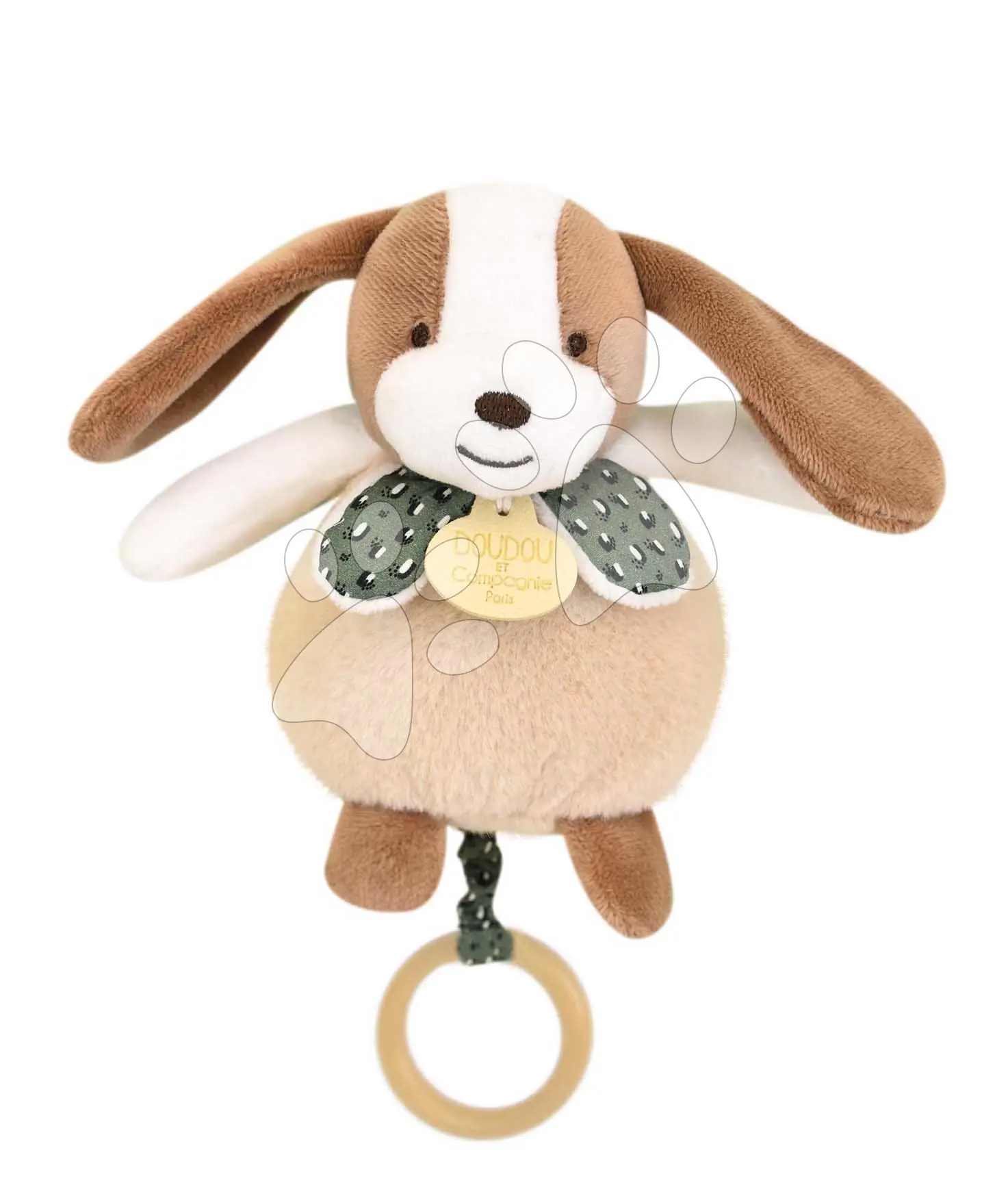 Plyšové zvířátko s melodií Music Box Les Rikikis Doudou et Compagnie v dárkovém balení různé druhy 20 cm od 0 měsíců