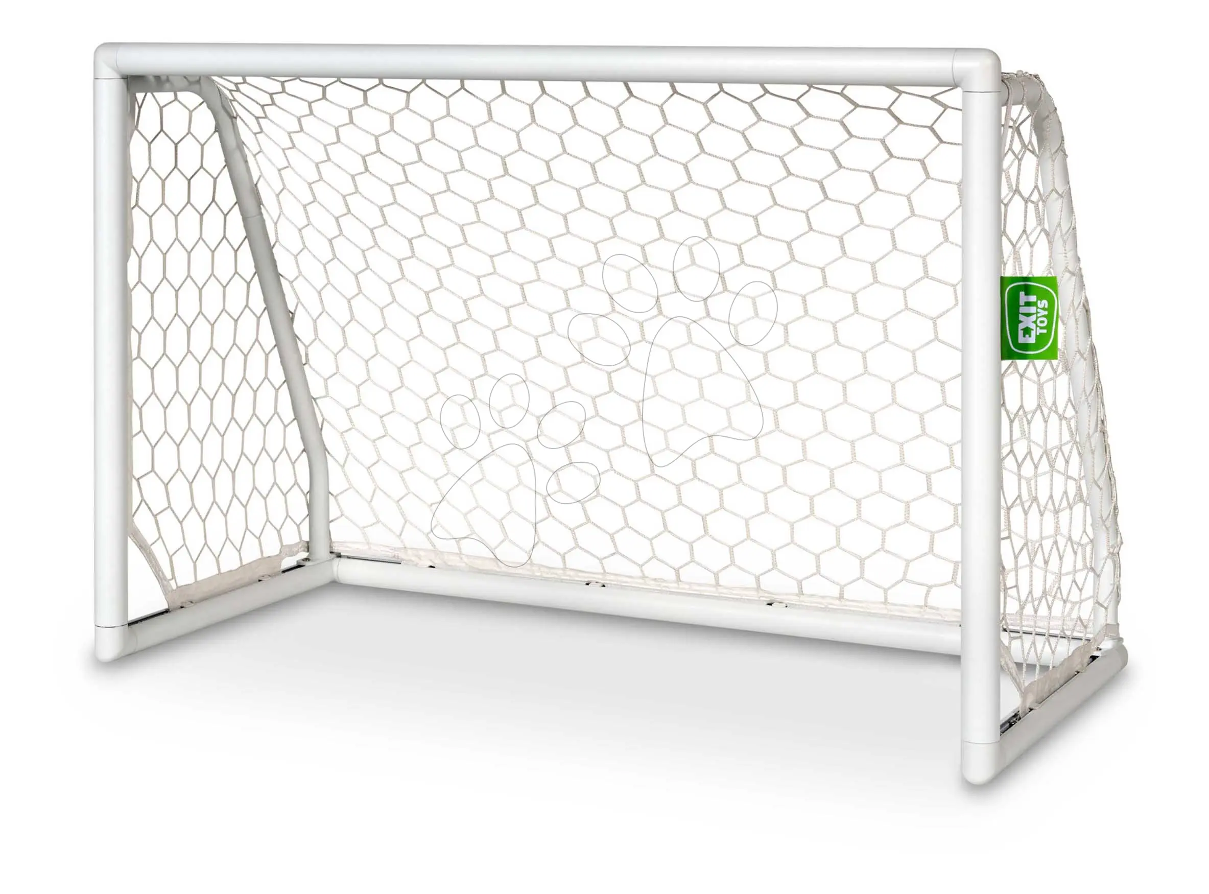 Fotbalová branka Scala aluminium football goal White Exit Toys hliníkový rám 120*80 cm bílá