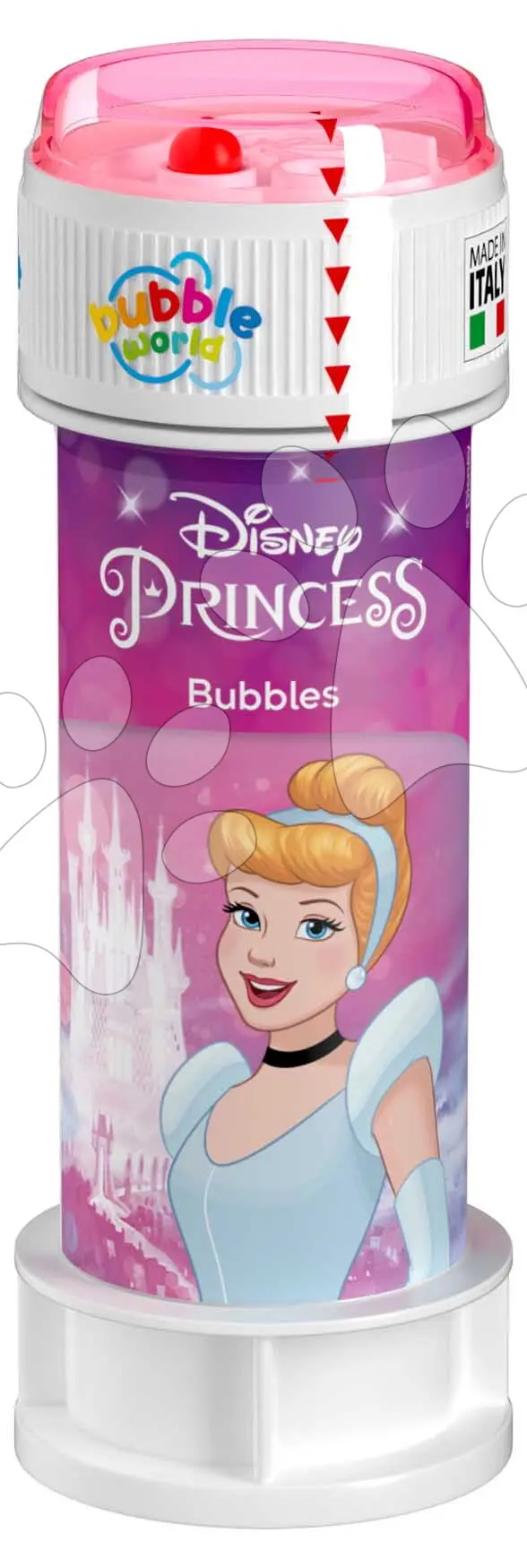 Bublifuk Princezny Disney Princess Bubble World Dulcop hypoalergenní bez niklu a parabenů
