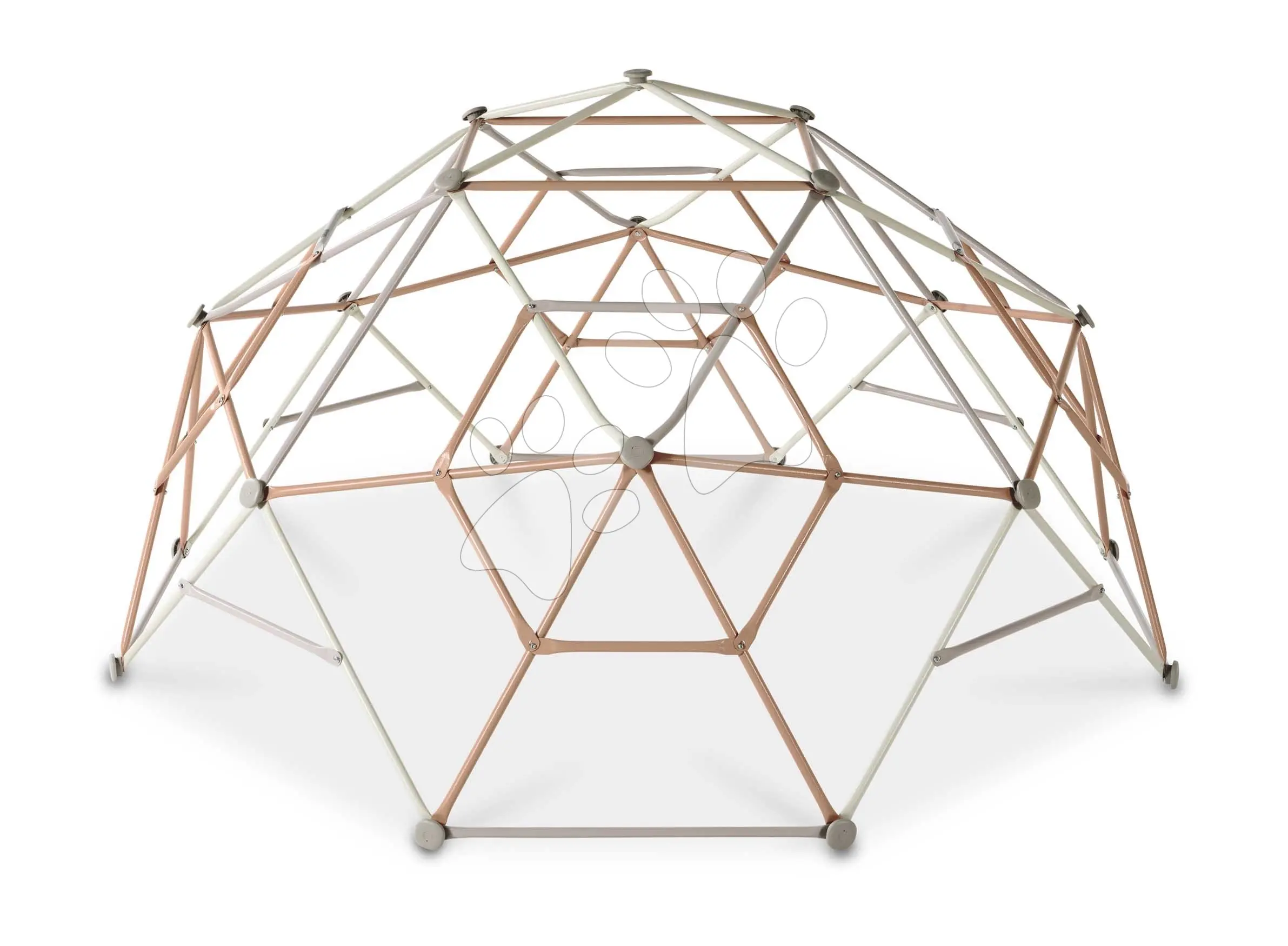 Prolézačka kupole Metal Climbing Dome Pastel Exit Toys do interiéru a exteriéru kovová konstrukce průměr 300 cm cm od 3 let