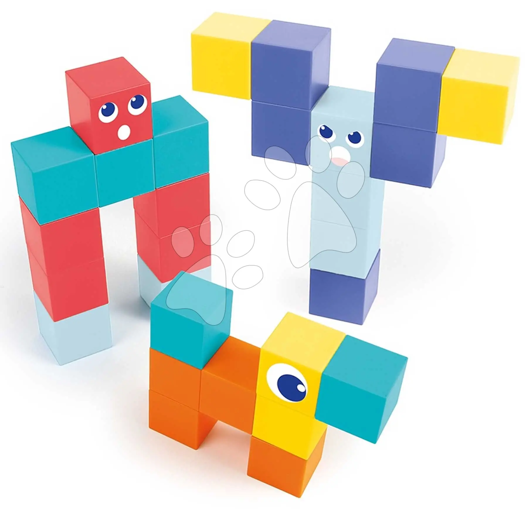 Ludi Magnetická stavebnice kostky 28 ks
