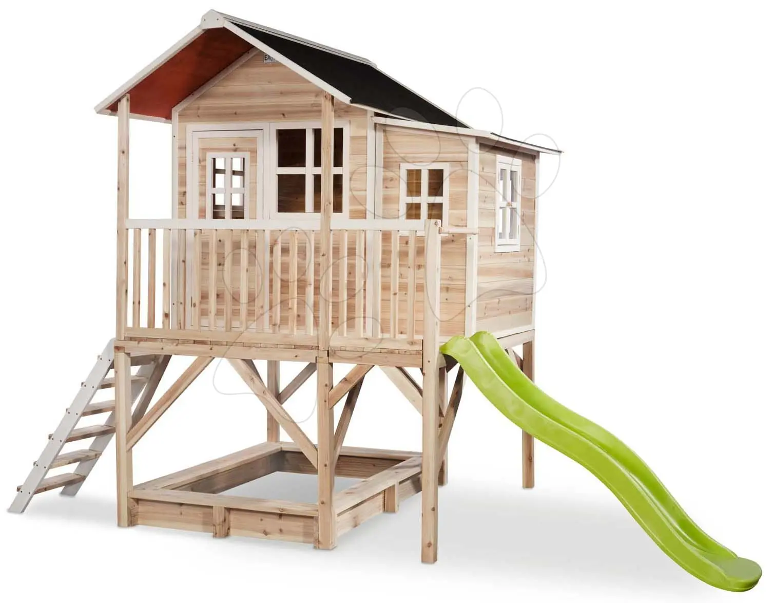 EXIT TOYS Zahradní cedrový domeček Exit Loft 550 přírodní