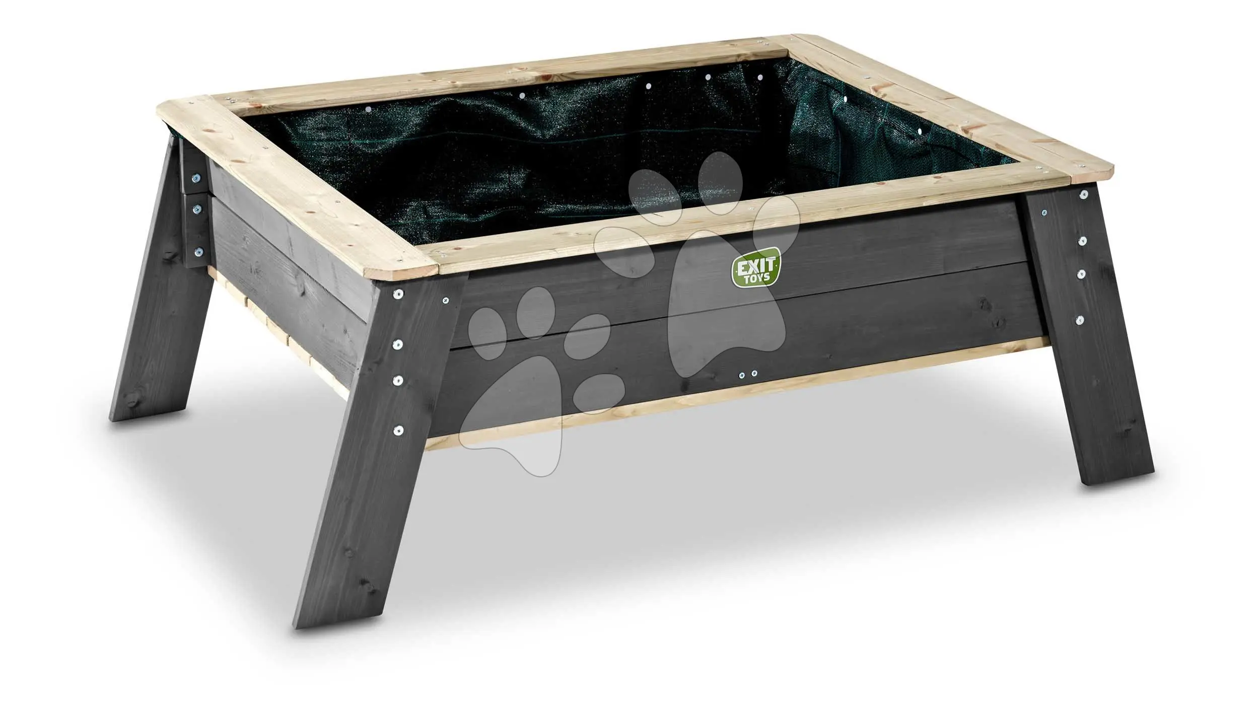 Stůl pro zahradníka cypřišový Aksent Planter Table XL Exit Toys extra velký objem 120 litrů od 3 let