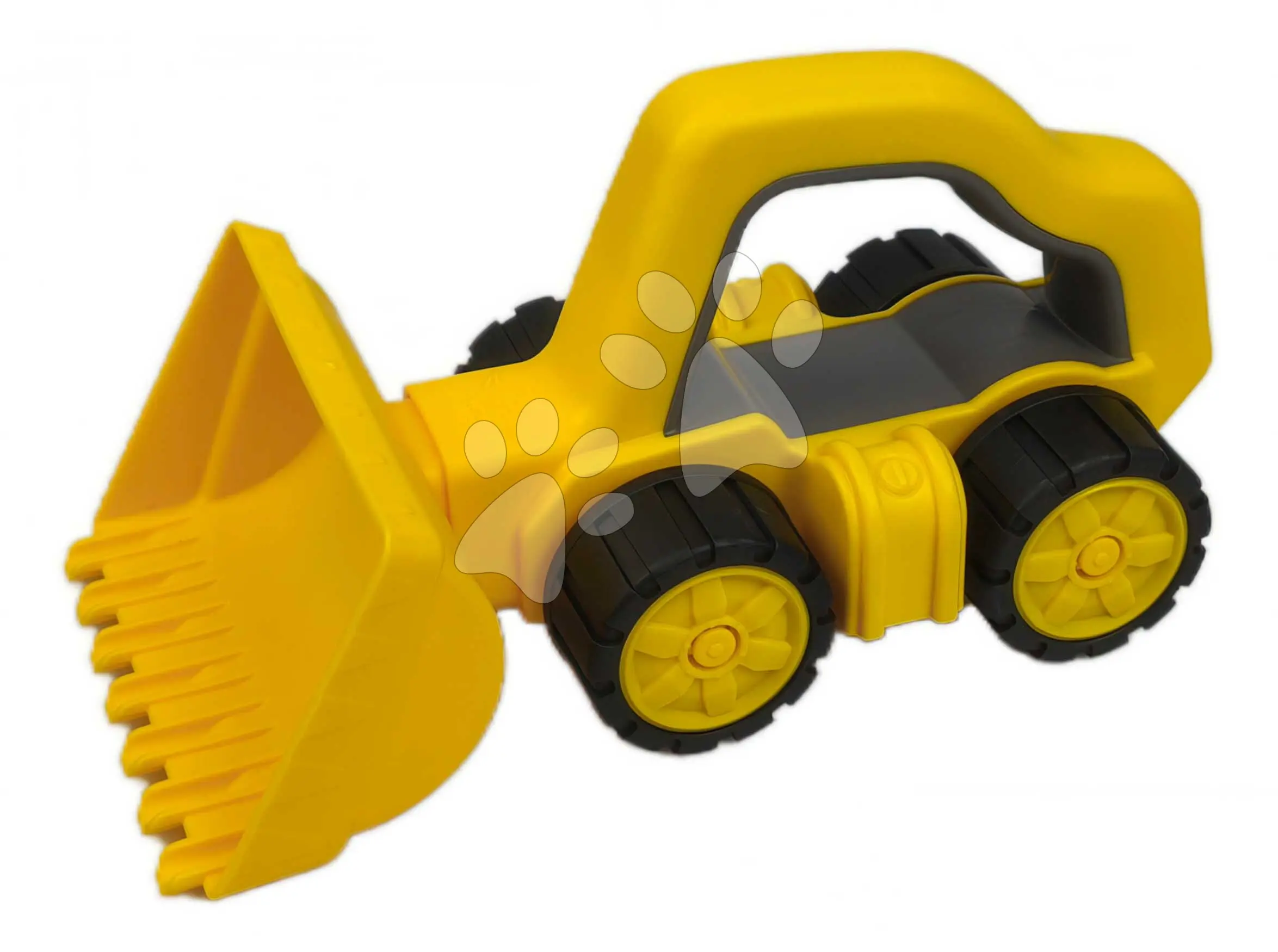 Bagr s rukojetí Power Worker Griffy Bagger BIG pracovní stroj 25 cm s gumovými koly od 12 měsíců