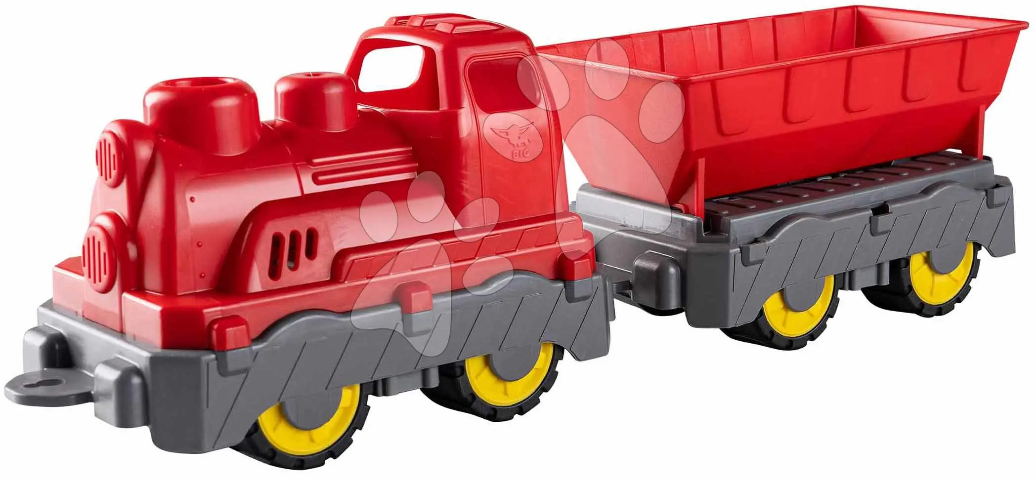 Big power worker mini vláček s vagónem 45 cm
