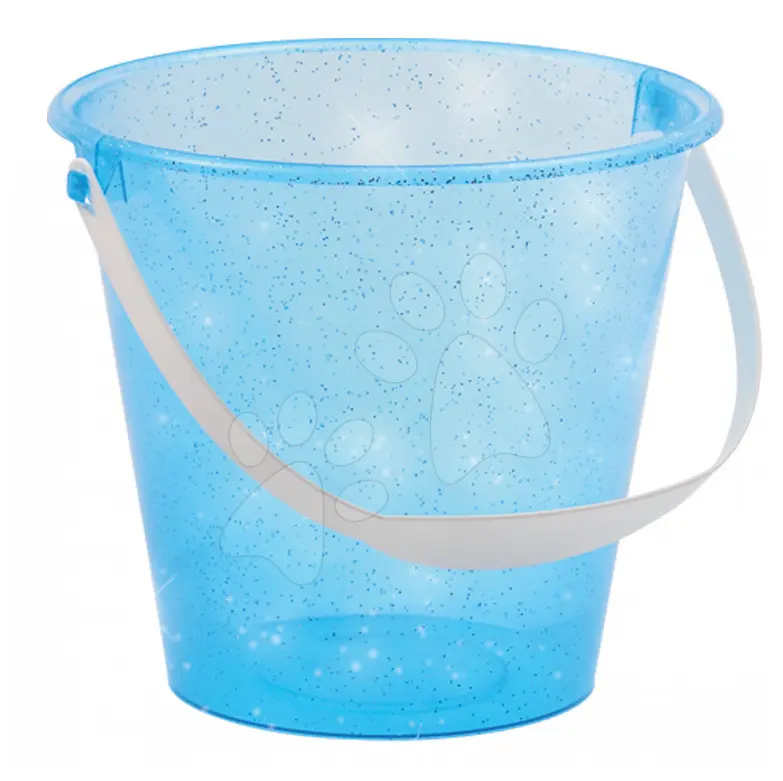 Écoiffier dětský kbelík s třpytkami 599-E modré