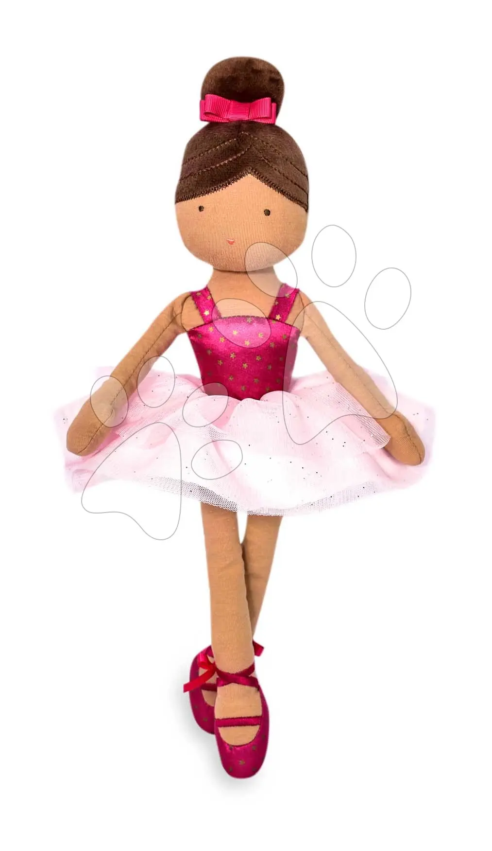 Panenka Isadora My Little Ballerina Jolijou 35 cm v růžových šatech se sukýnkou z jemného textilu od 4 let