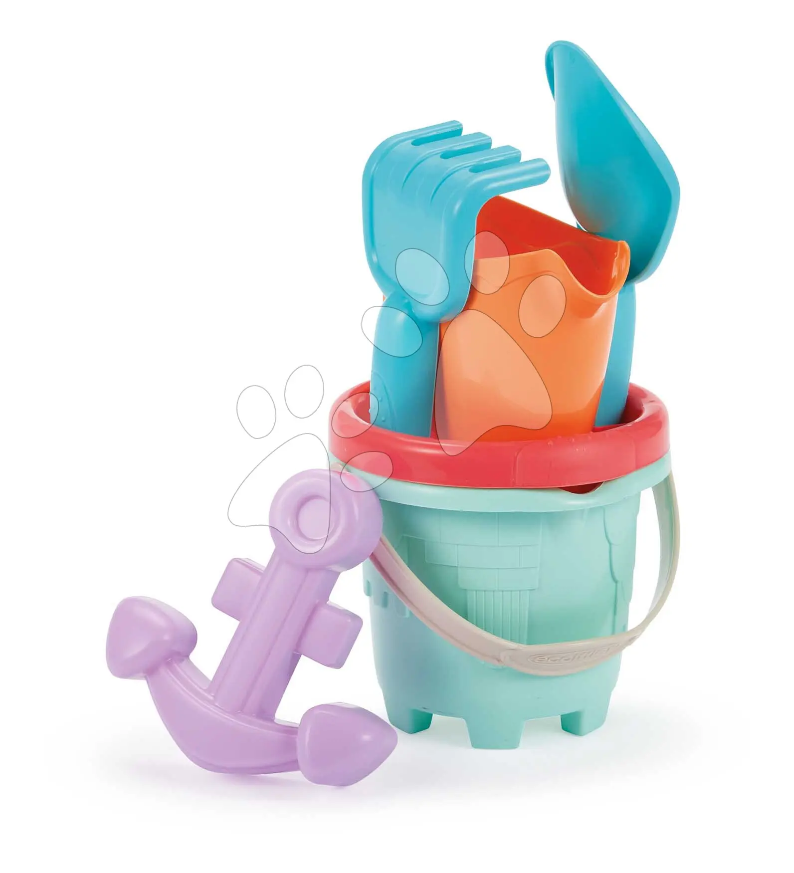 Écoiffier kbelík set s konví mini 616 žluto-červené