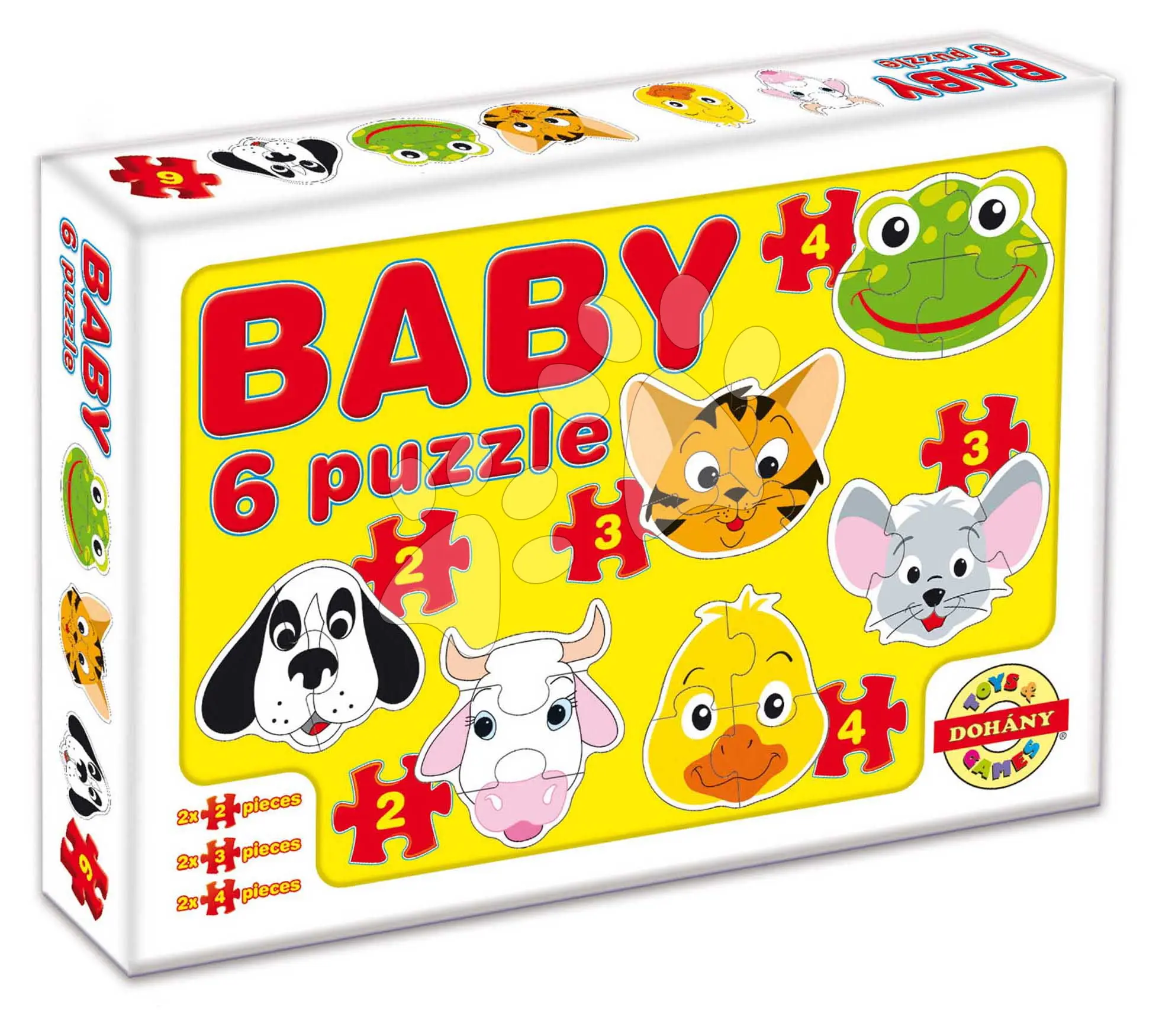 Dohány Baby puzzle domácí zvířátka 635-5