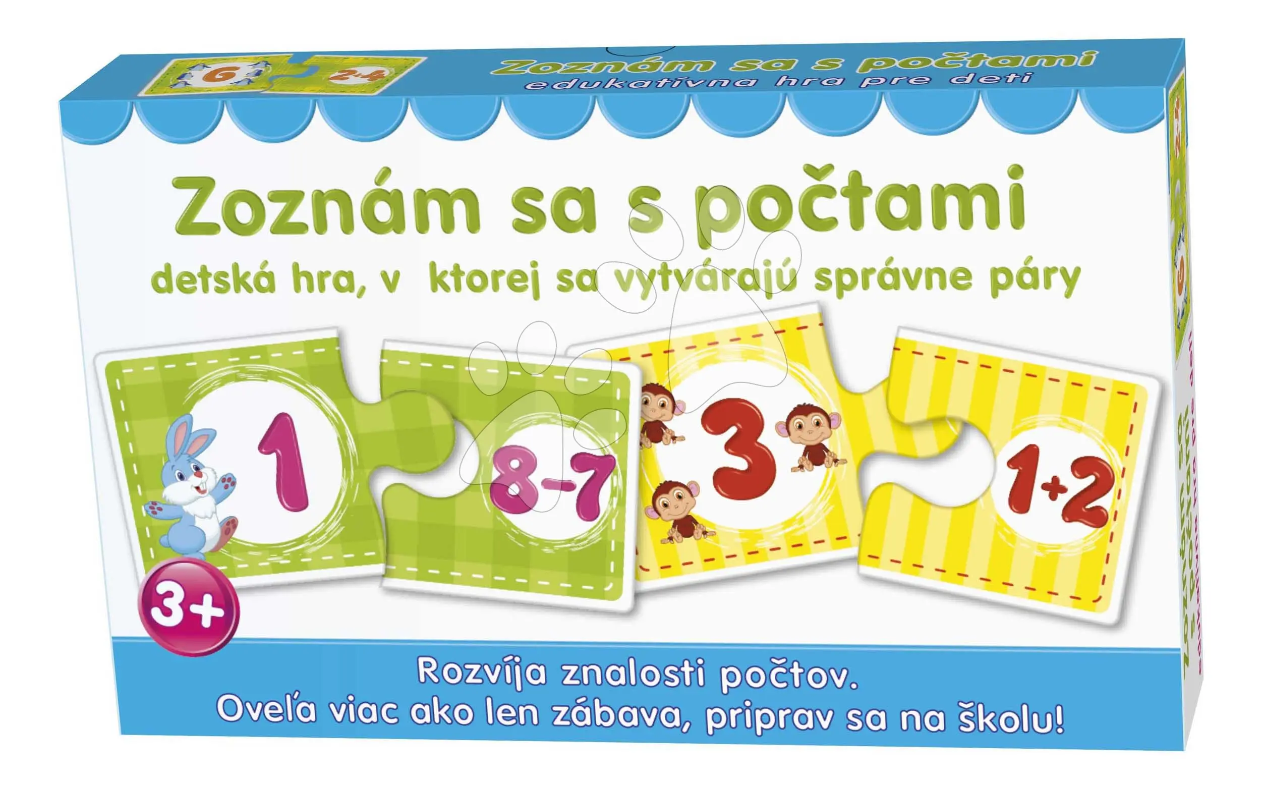 Naučná společenská hra Seznam se s počty Dohány slovenská verze
