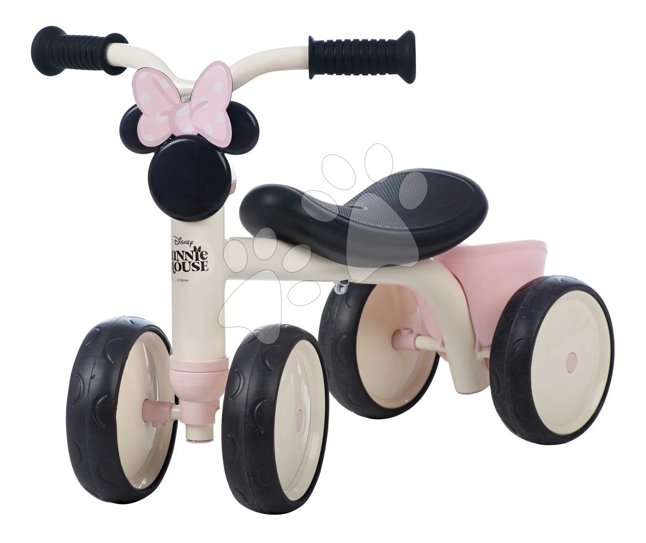 Odrážedlo Minnie Disney Rookie Ride-On Smoby s kovovou konstrukcí a točicími řidítky od 12 měsíců