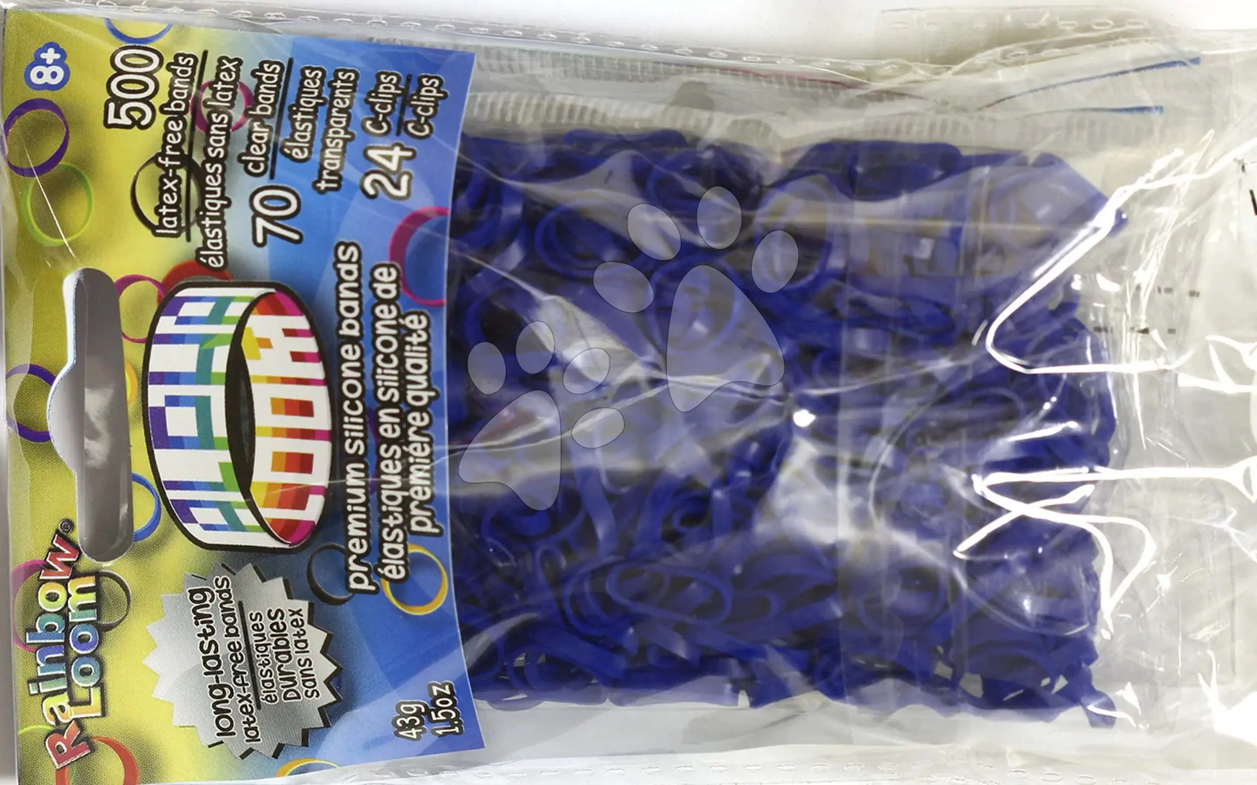 Gumičky Alpha Bands Rainbow Loom 500 ks námořnická modrá od 6 let