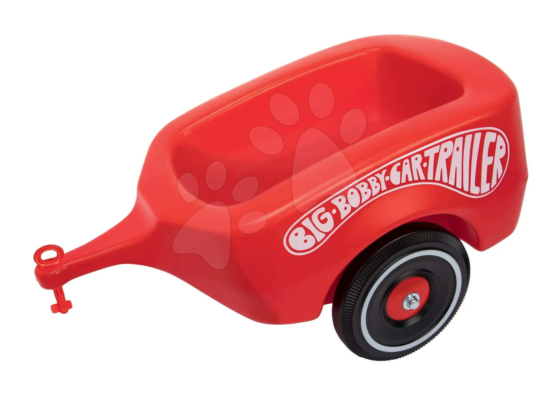 Big Ride-on přívěs Bobby Car červený